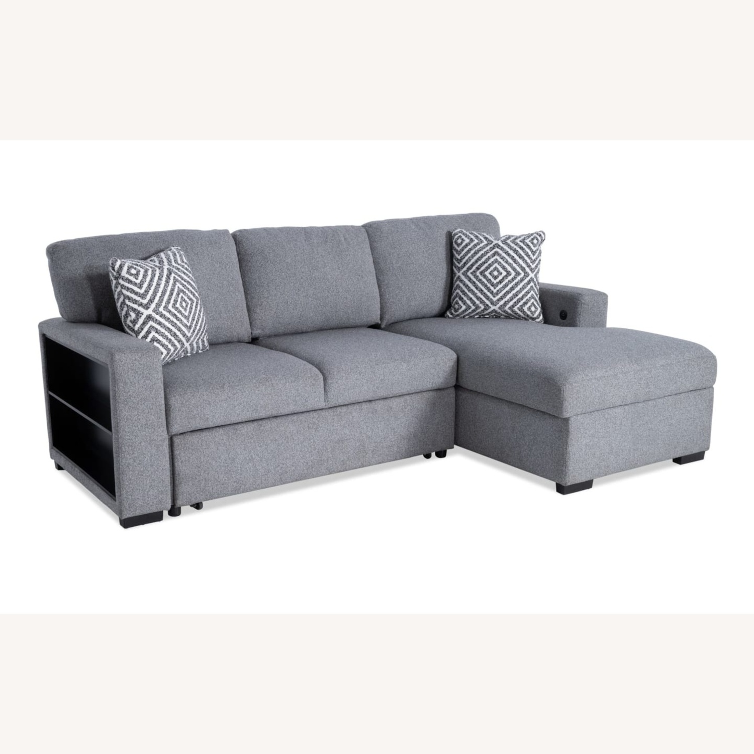 Bob's Discount Play Date Gray 93 Chaise Collection - image-8