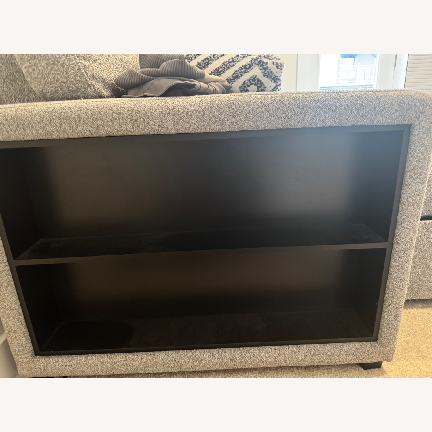 Bob's Discount Play Date Gray 93 Chaise Collection - image-4