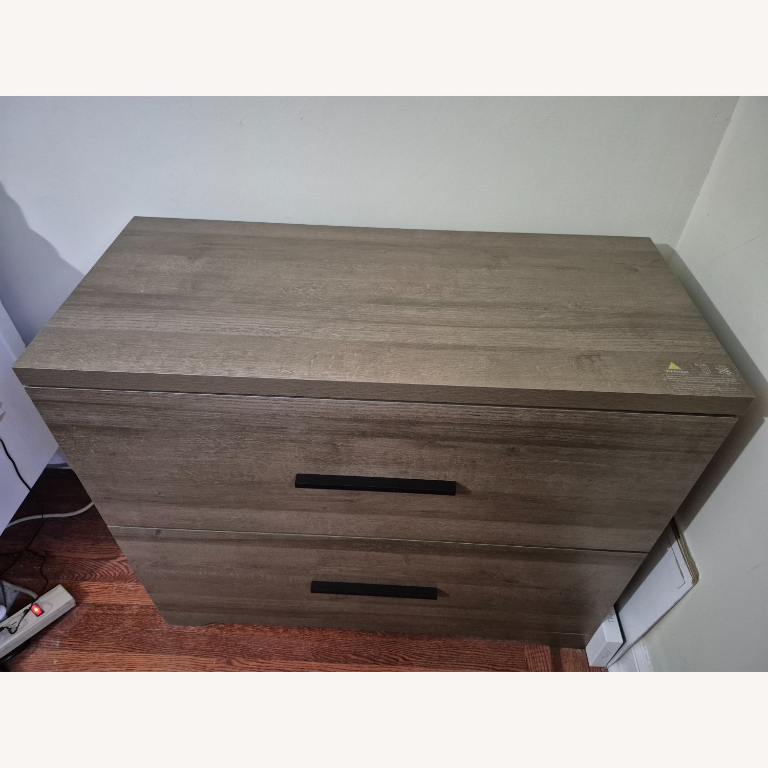 Wayfair Light Gray 2 Drawer Lateral File Cabinet - image-2