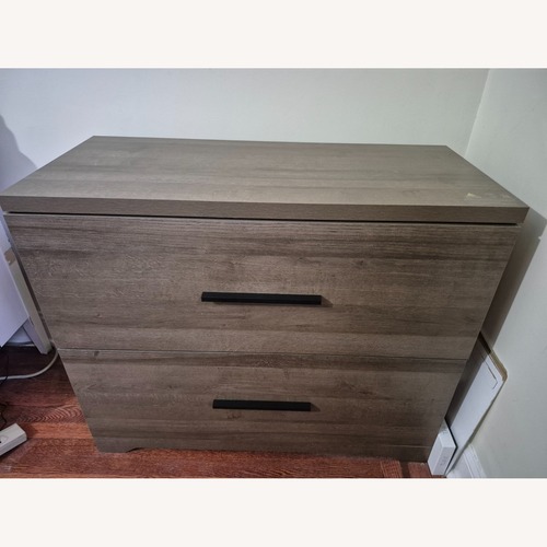 Used Wayfair Light Gray 2 Drawer Lateral File Cabinet for sale on AptDeco