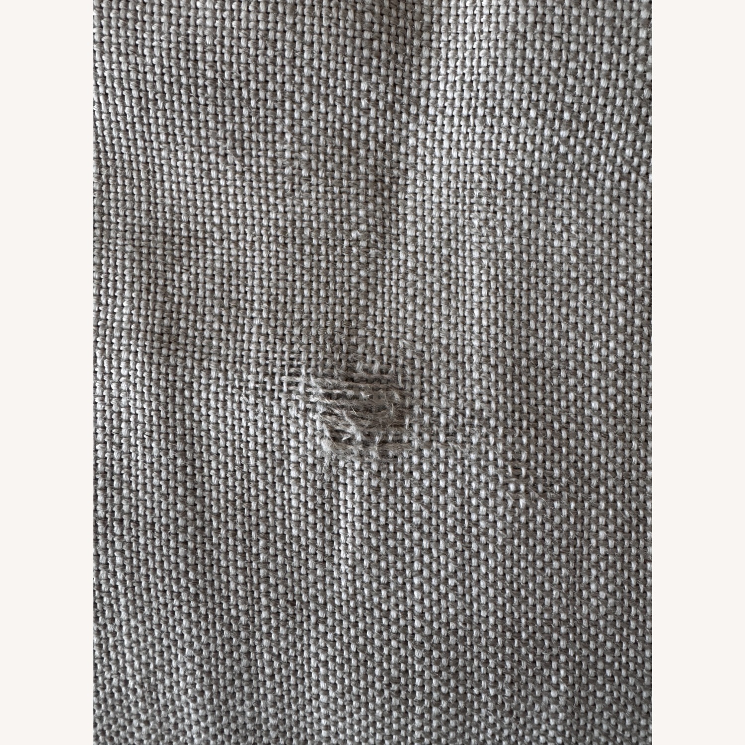 Restoration Hardware Natural Linen 3+ Seater Sofa - image-10