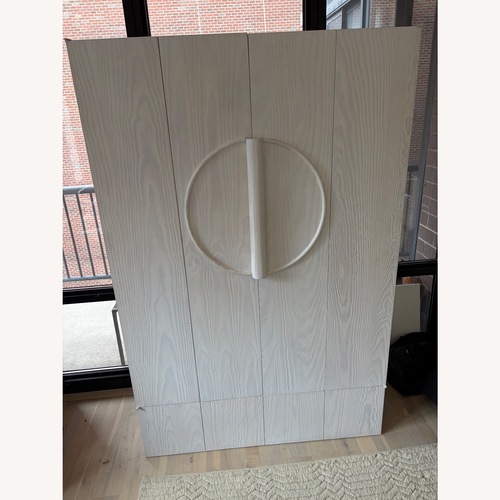 Used Crate & Barrel 2-Door Storage Cabinet for sale on AptDeco