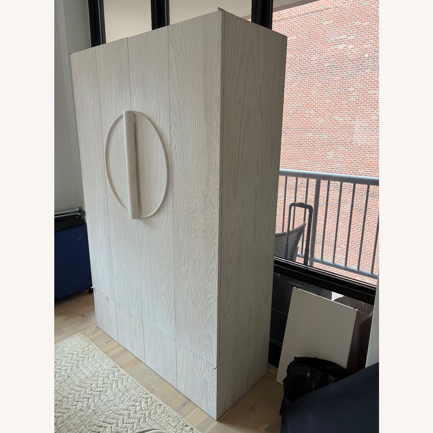 Crate & Barrel 2-Door Storage Cabinet - image-2