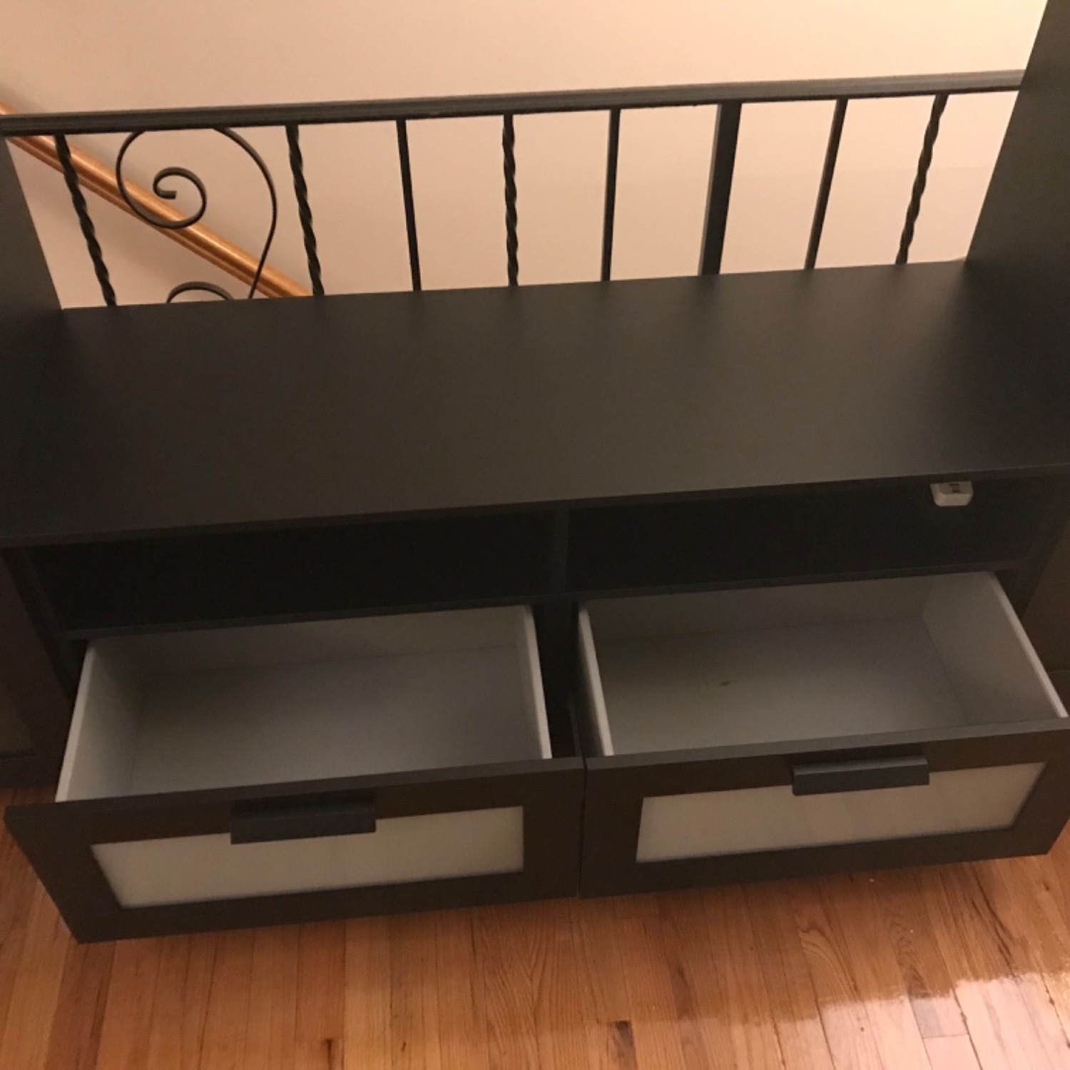 IKEA BRIMNES TV Storage Combination Glass Doors - image-4