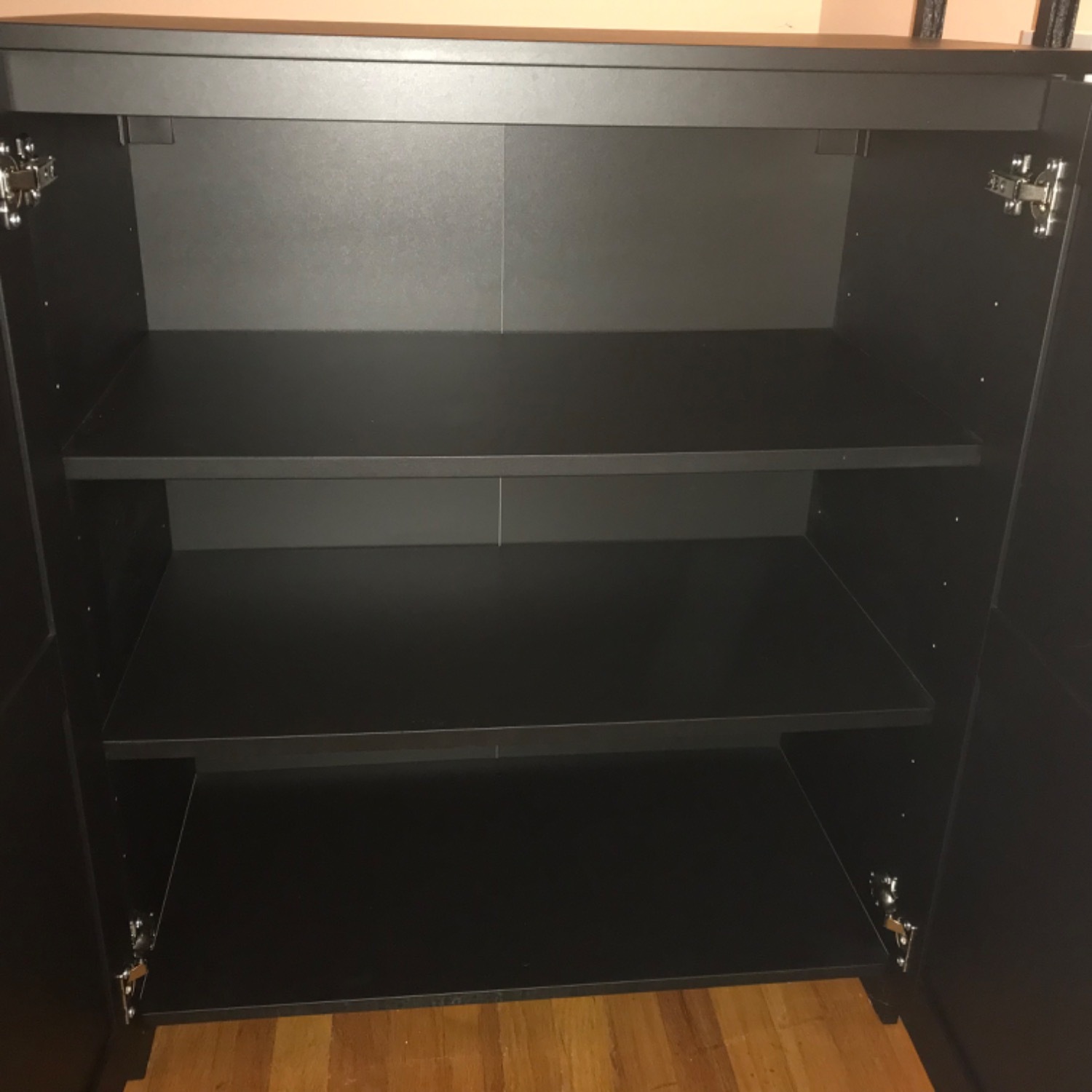 IKEA BRIMNES TV Storage Combination Glass Doors - image-6