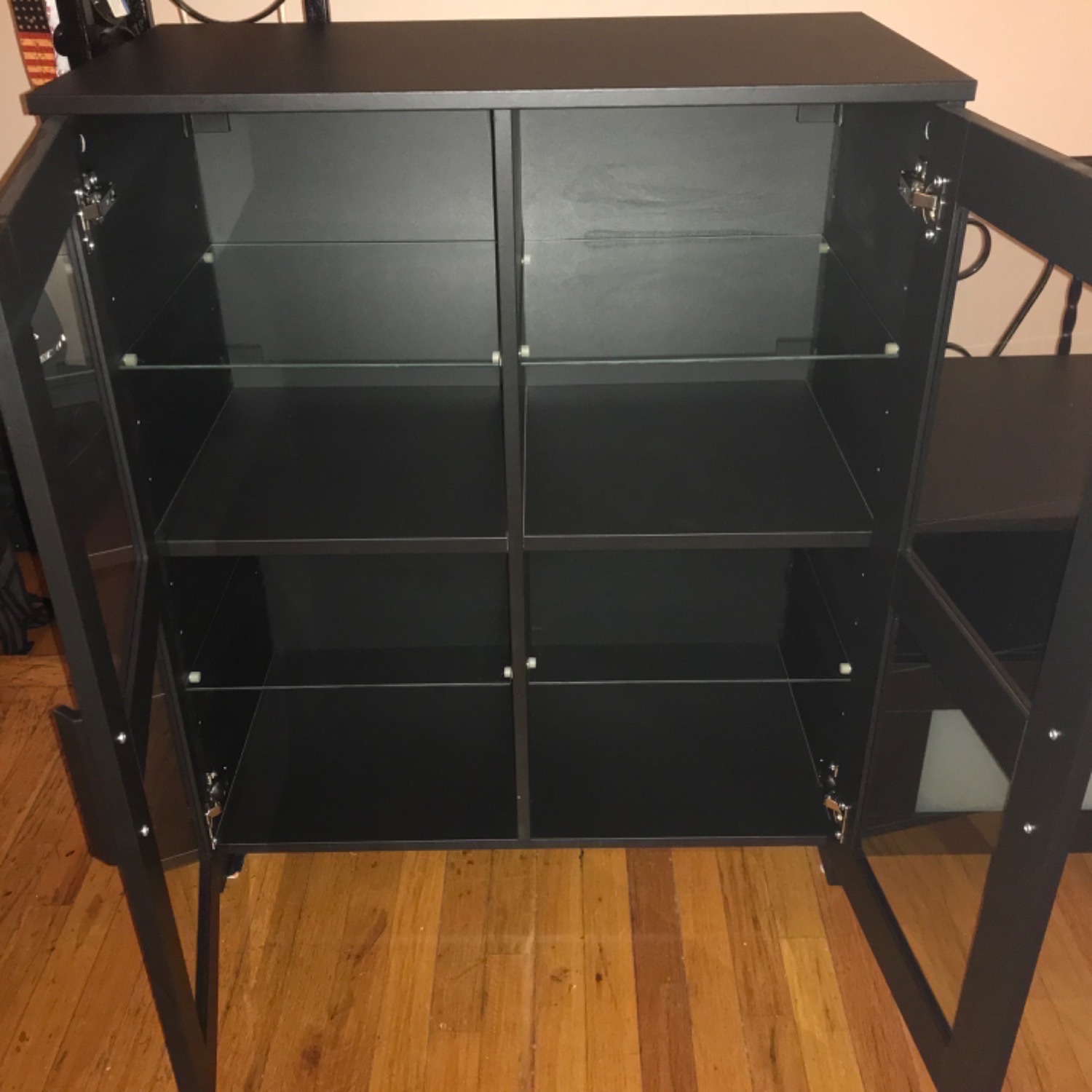 IKEA BRIMNES TV Storage Combination Glass Doors - image-7