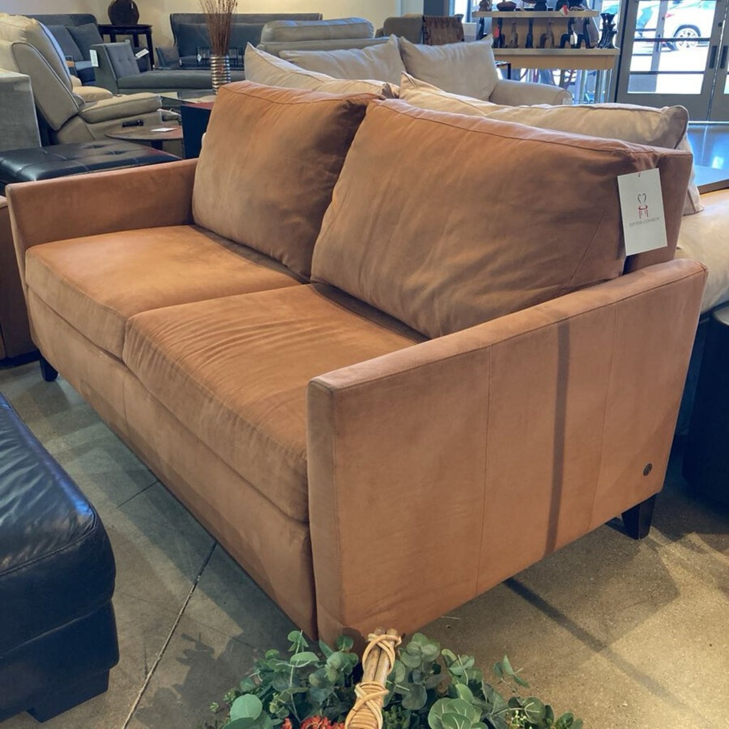 American Leather Perry Full Sleeper Sofa - image-2