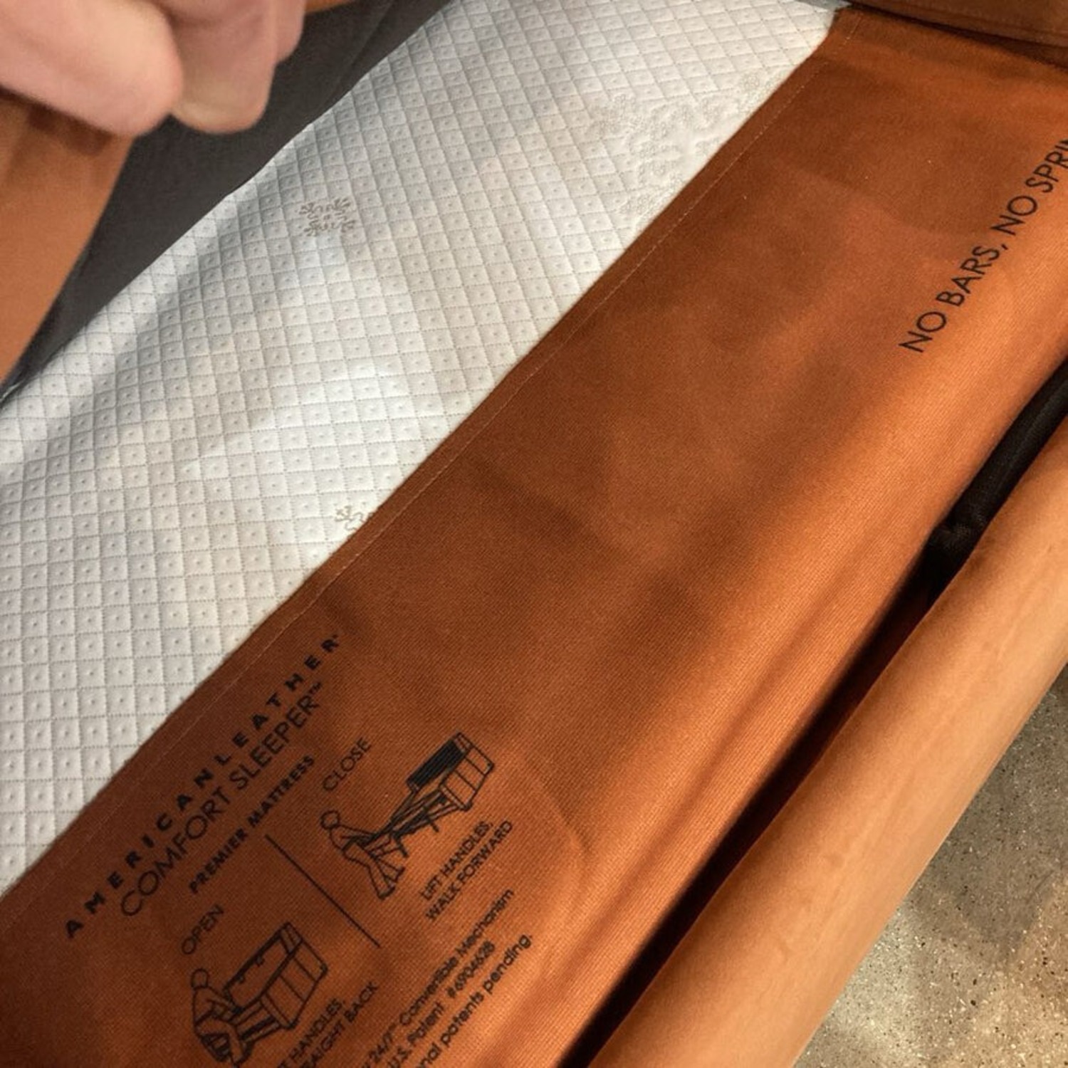 American Leather Perry Full Sleeper Sofa - image-14