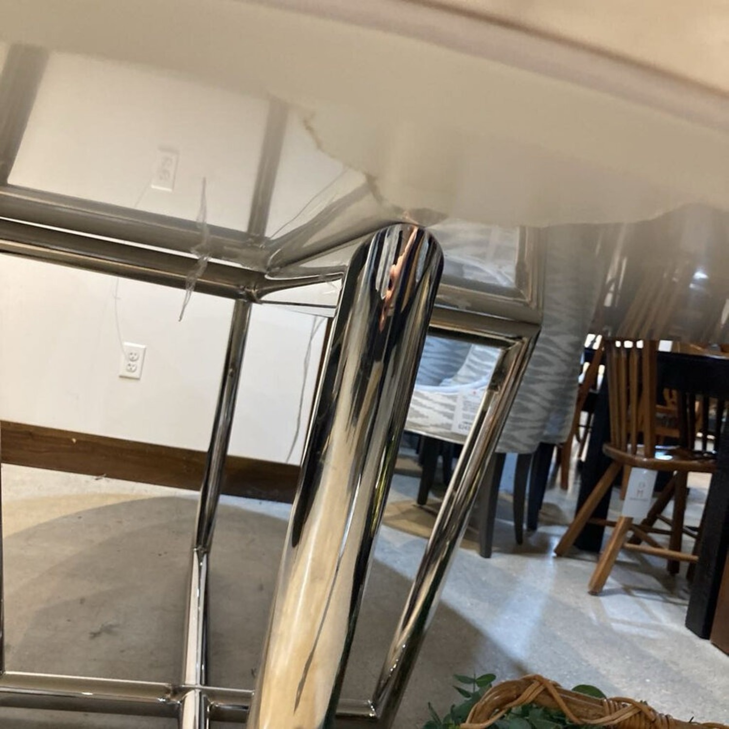 Mitchell Gold + Bob Williams Modern Oval Marble Dining Table - image-9