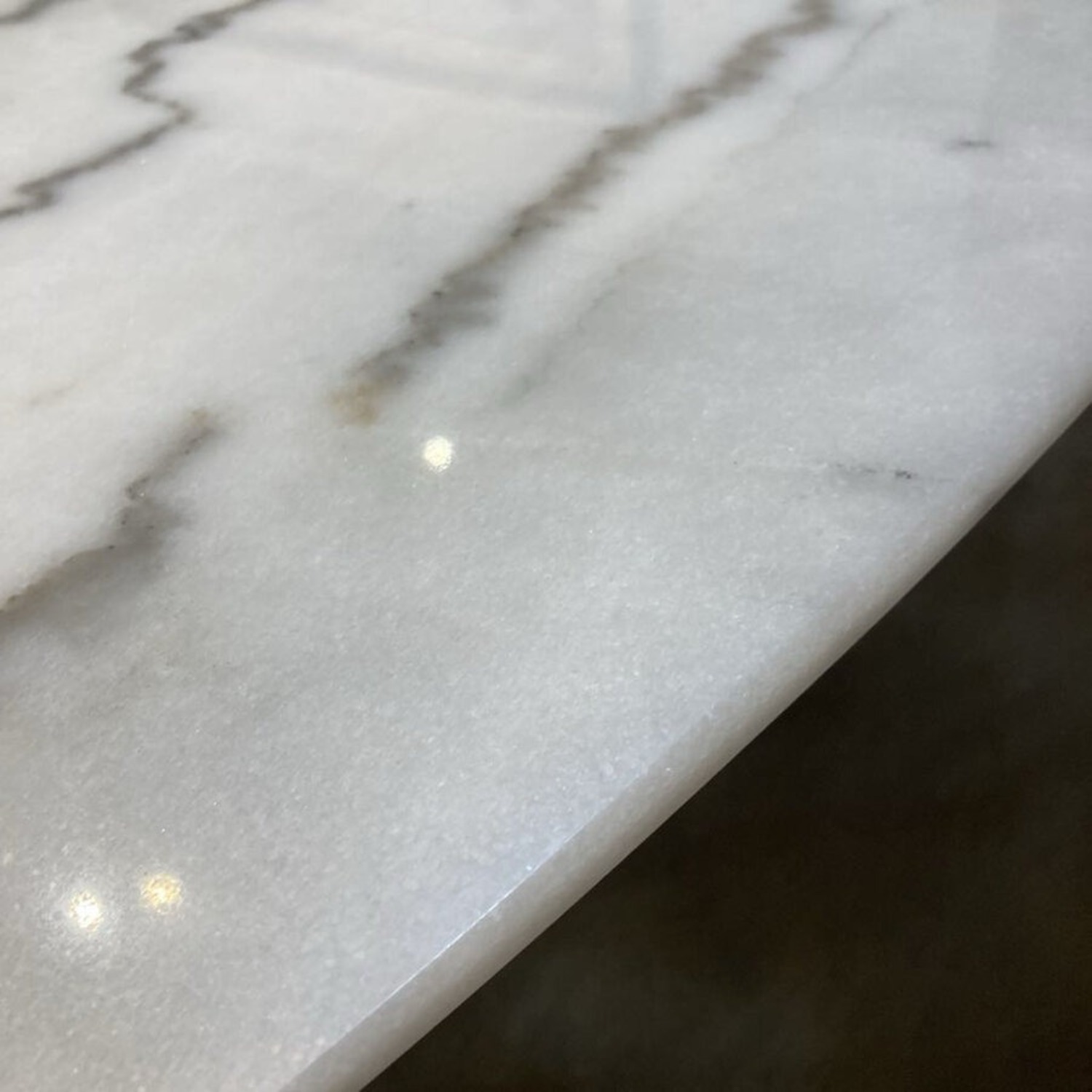 Mitchell Gold + Bob Williams Modern Oval Marble Dining Table - image-10