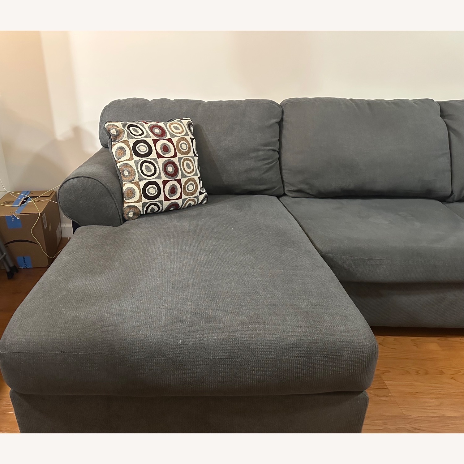 Ashley Furniture Jayceon Dark Gray 3 Piece Sectional - image-4