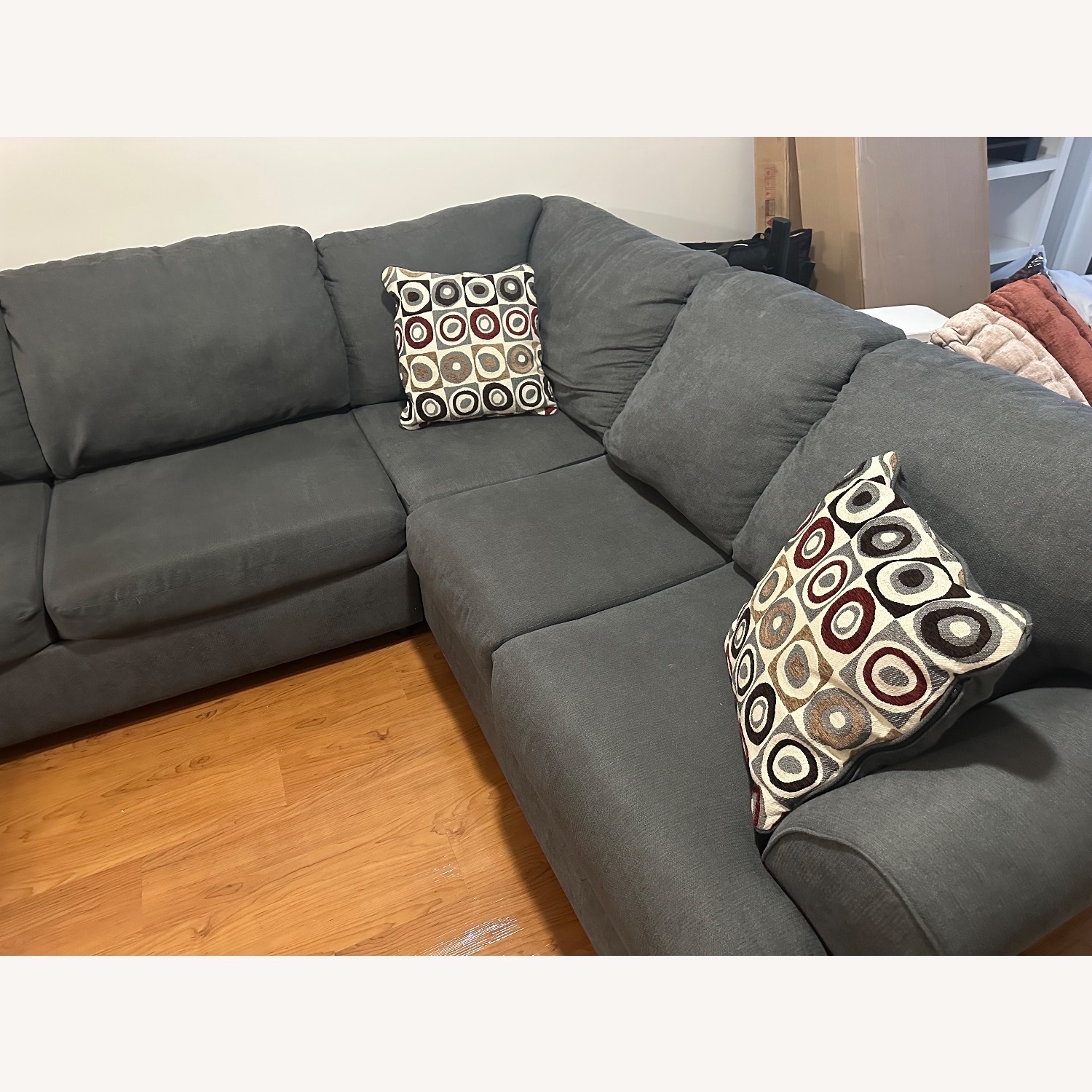 Ashley Furniture Jayceon Dark Gray 3 Piece Sectional - image-3