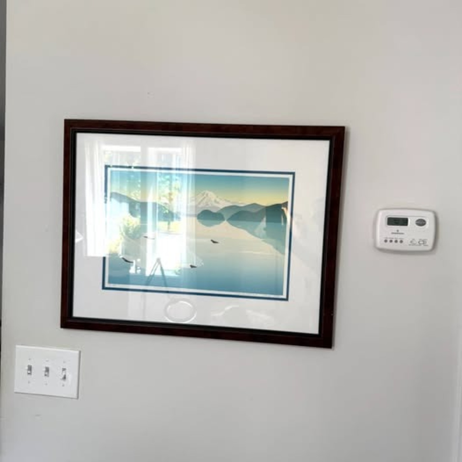 Returning Swans Spaulding Japanese Deco mcm Print - image-10