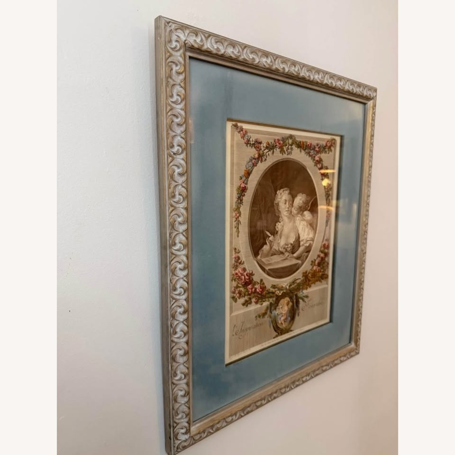 1930s Antique French Hand Colored Engraving - image-7