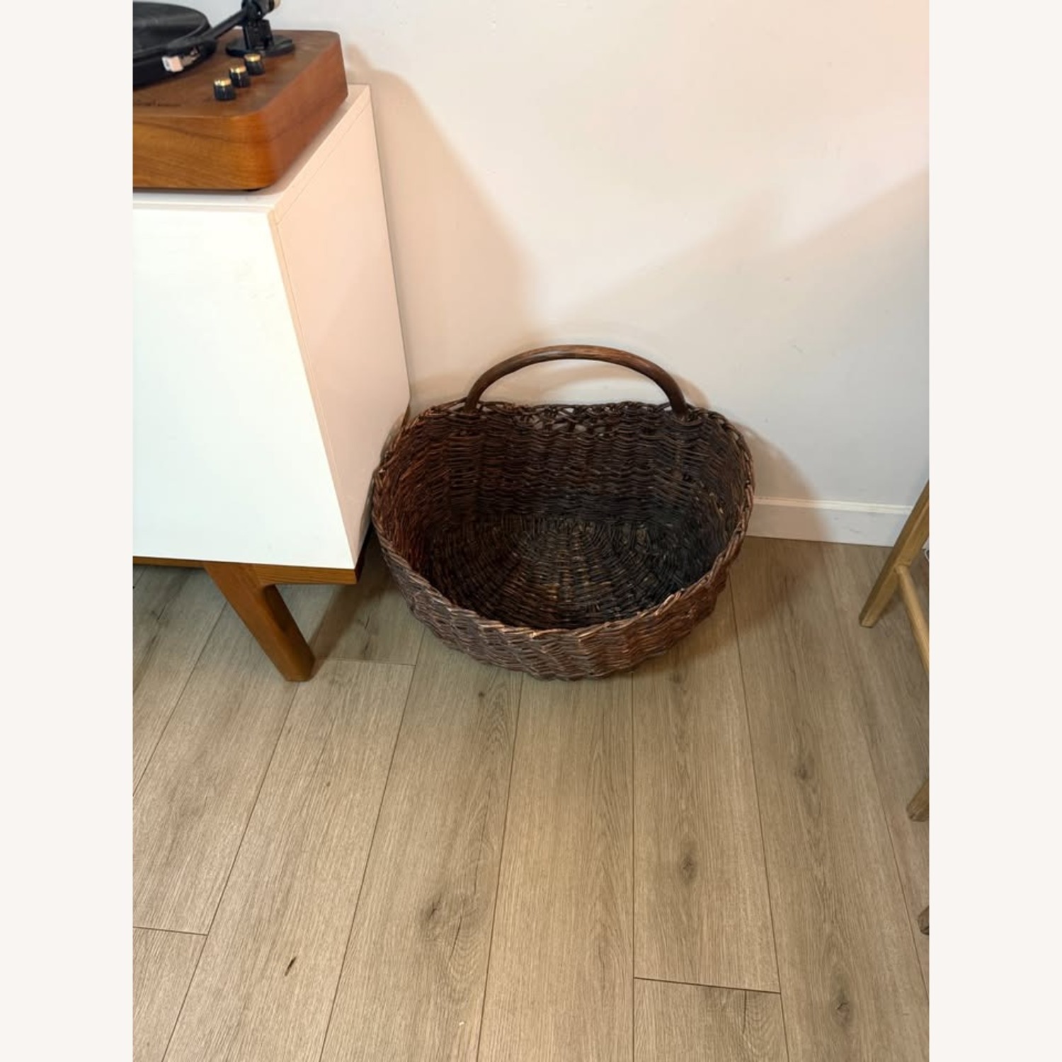 XXL Primitive Woven Branch Basket - image-8