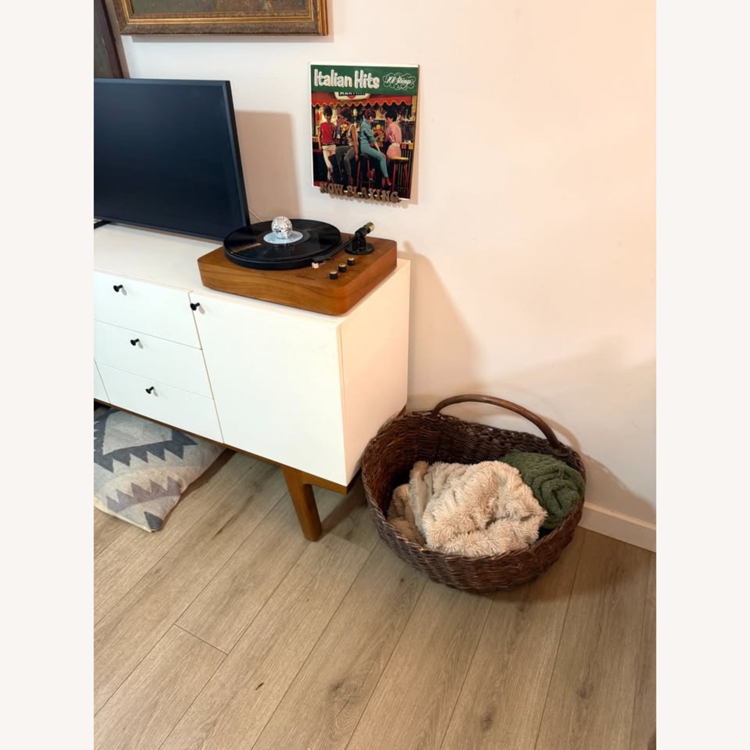 XXL Primitive Woven Branch Basket - image-10