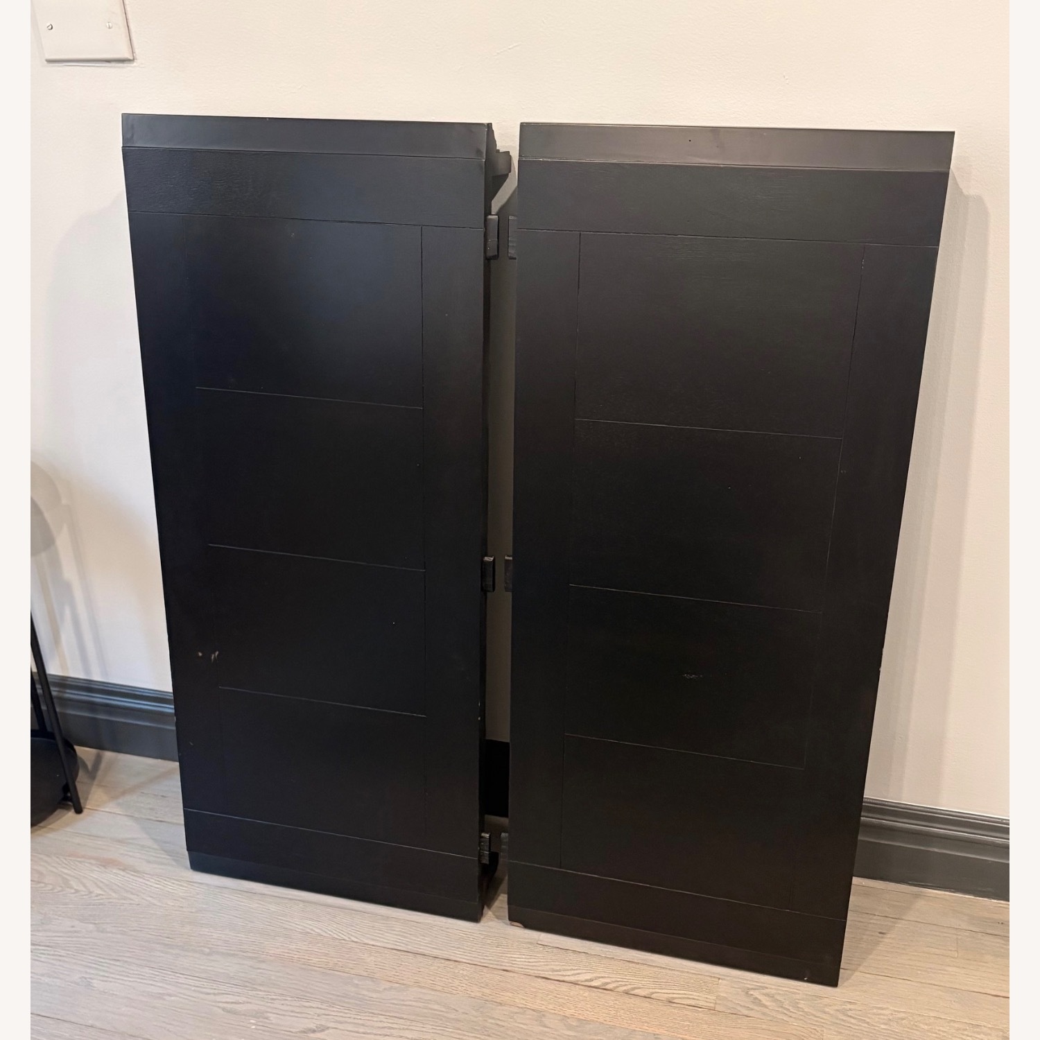 Restoration Hardware St. James Black Wood Dining Table - image-6