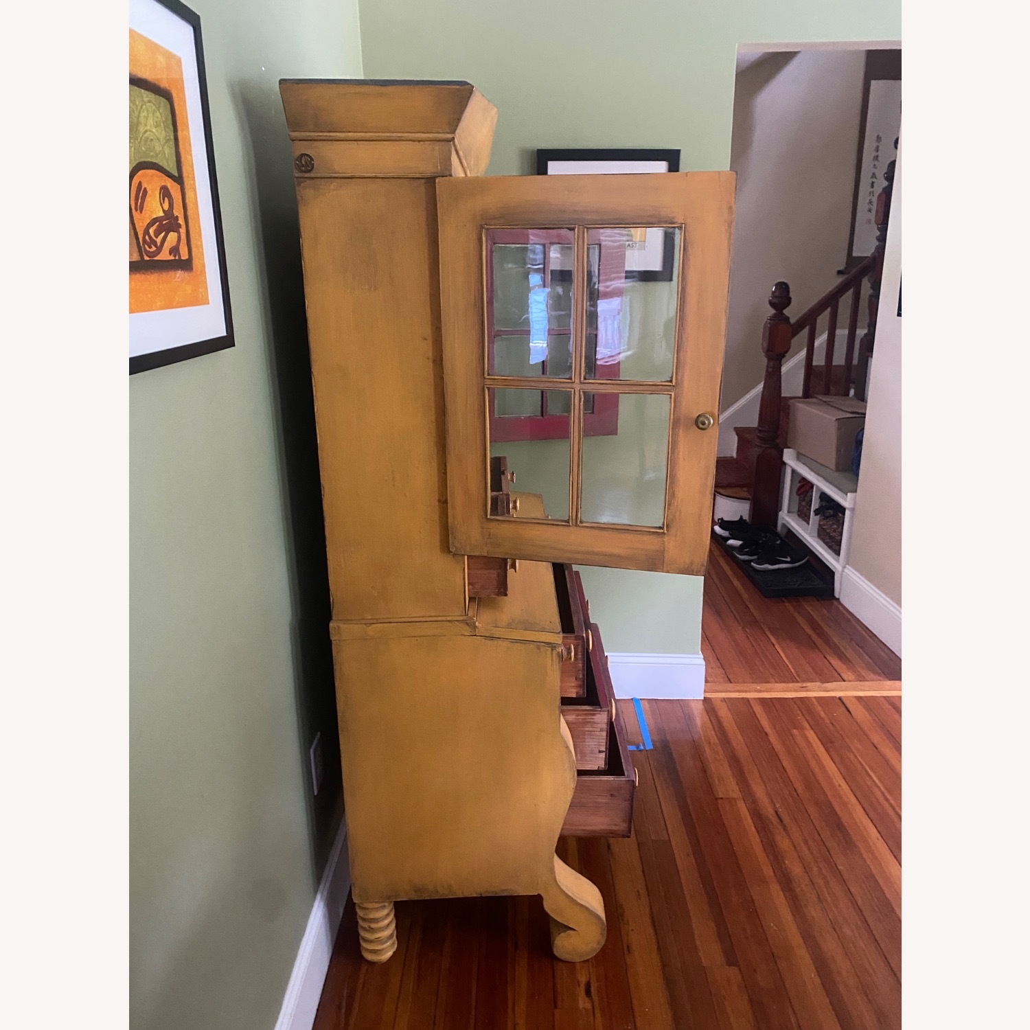 Cape Craftsmen An American Empire / Classical secretary bookcase - image-3