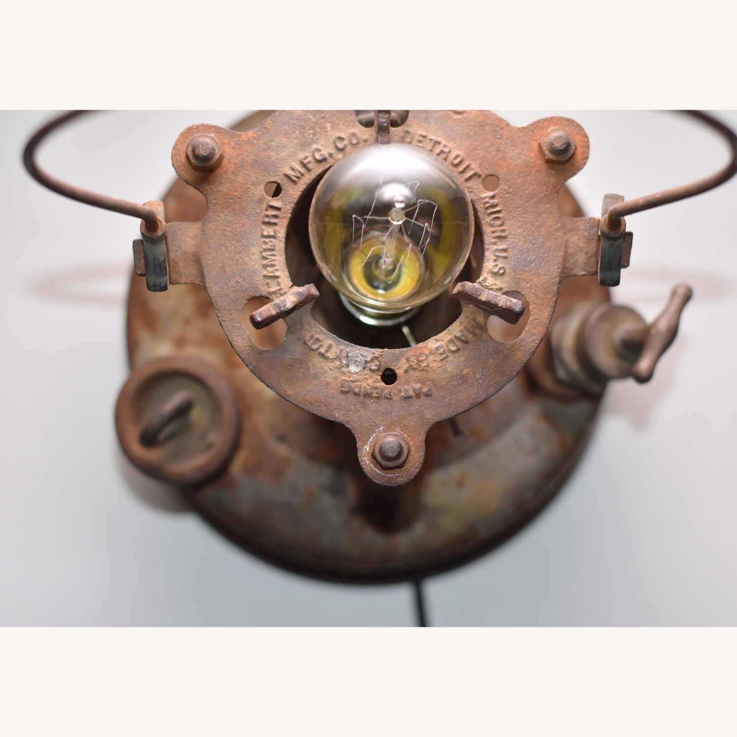 Industrial Steampunk Lamp Decor - image-7