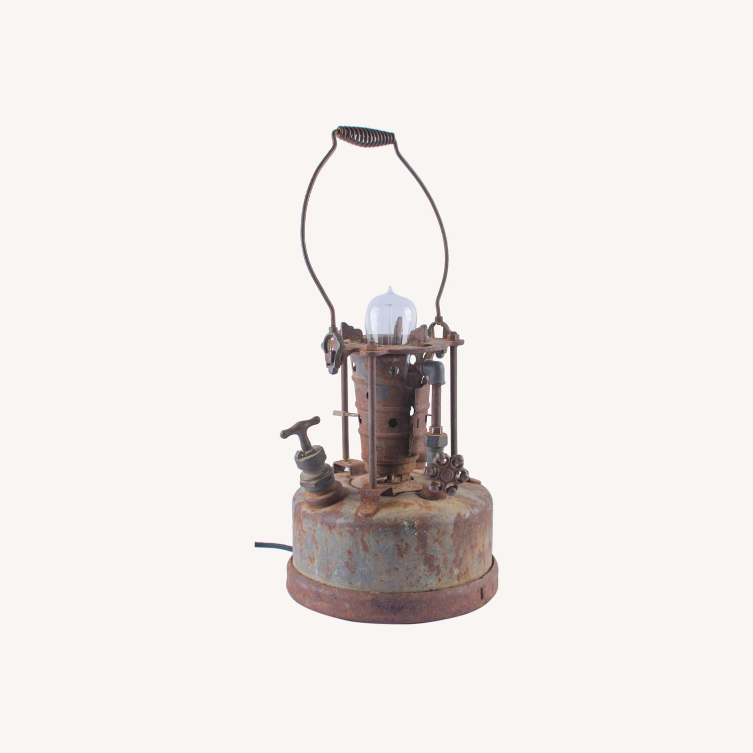 Industrial Steampunk Lamp Decor - image-0