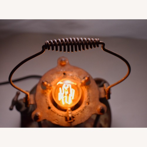 Used Industrial Steampunk Lamp Decor for sale on AptDeco