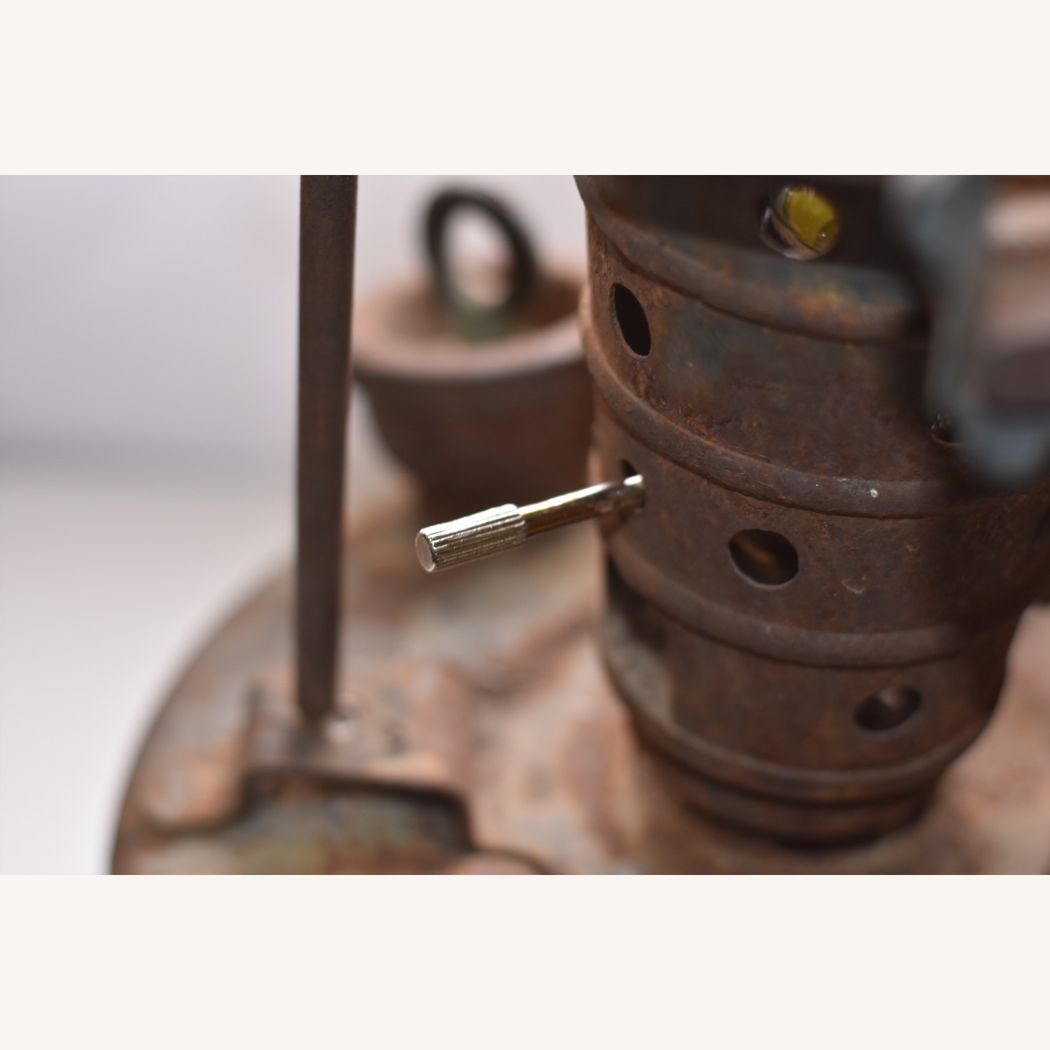 Industrial Steampunk Lamp Decor - image-5