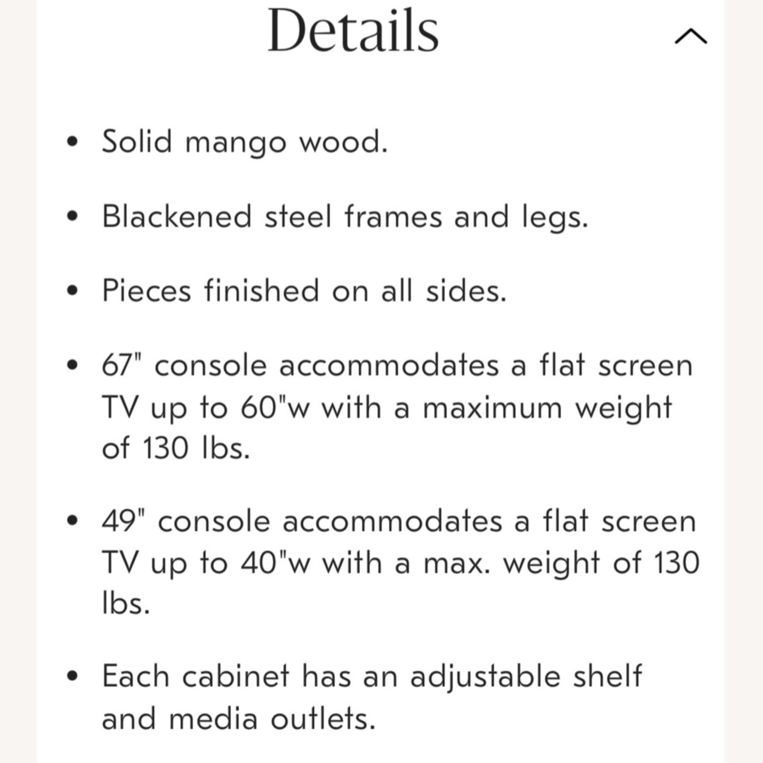 West Elm Industrial Modular Media Console. - image-9