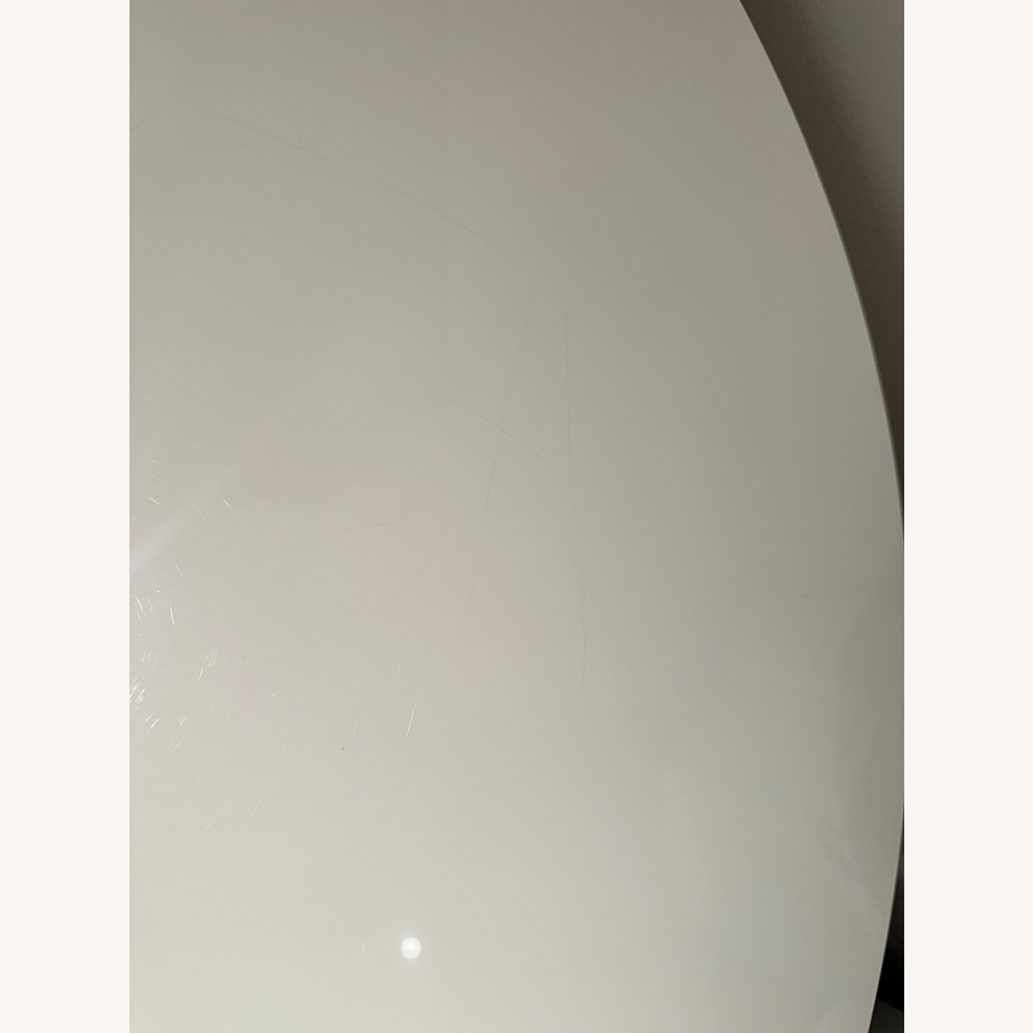 CB2 Odyssey White Brass Dining Table - image-6