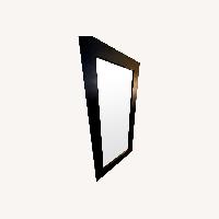 Z Gallerie Black Floor Mirror