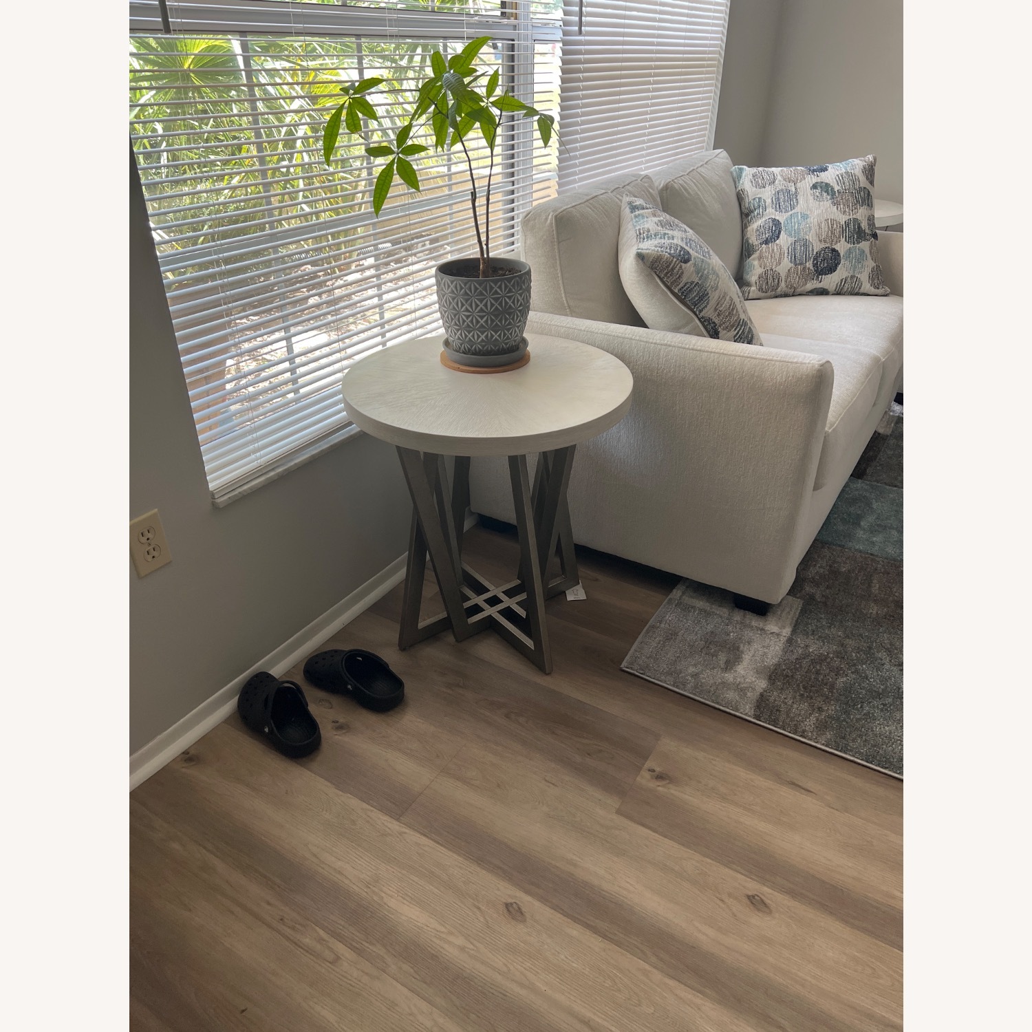 Natural Wood Side Tables - image-2