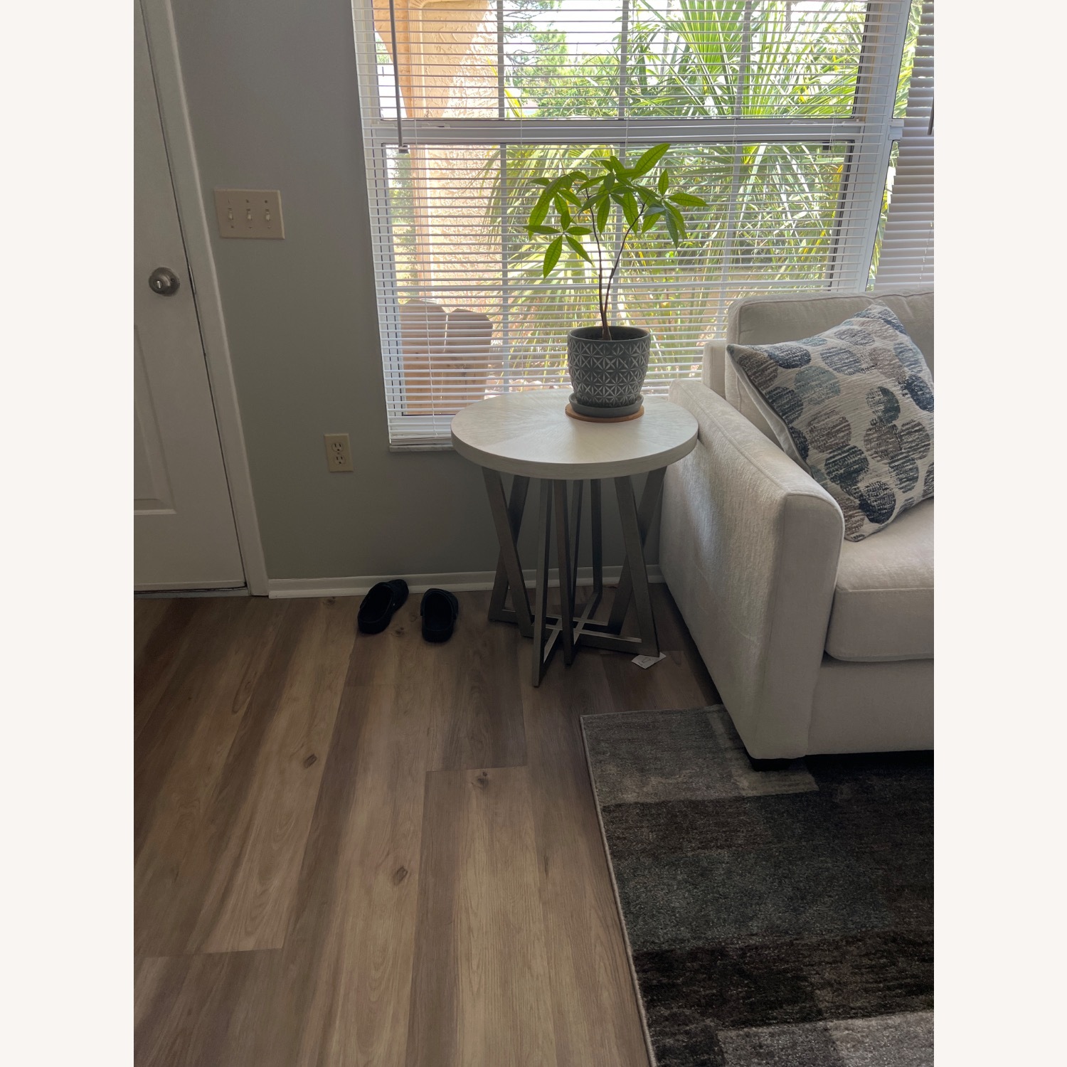 Natural Wood Side Tables - image-3