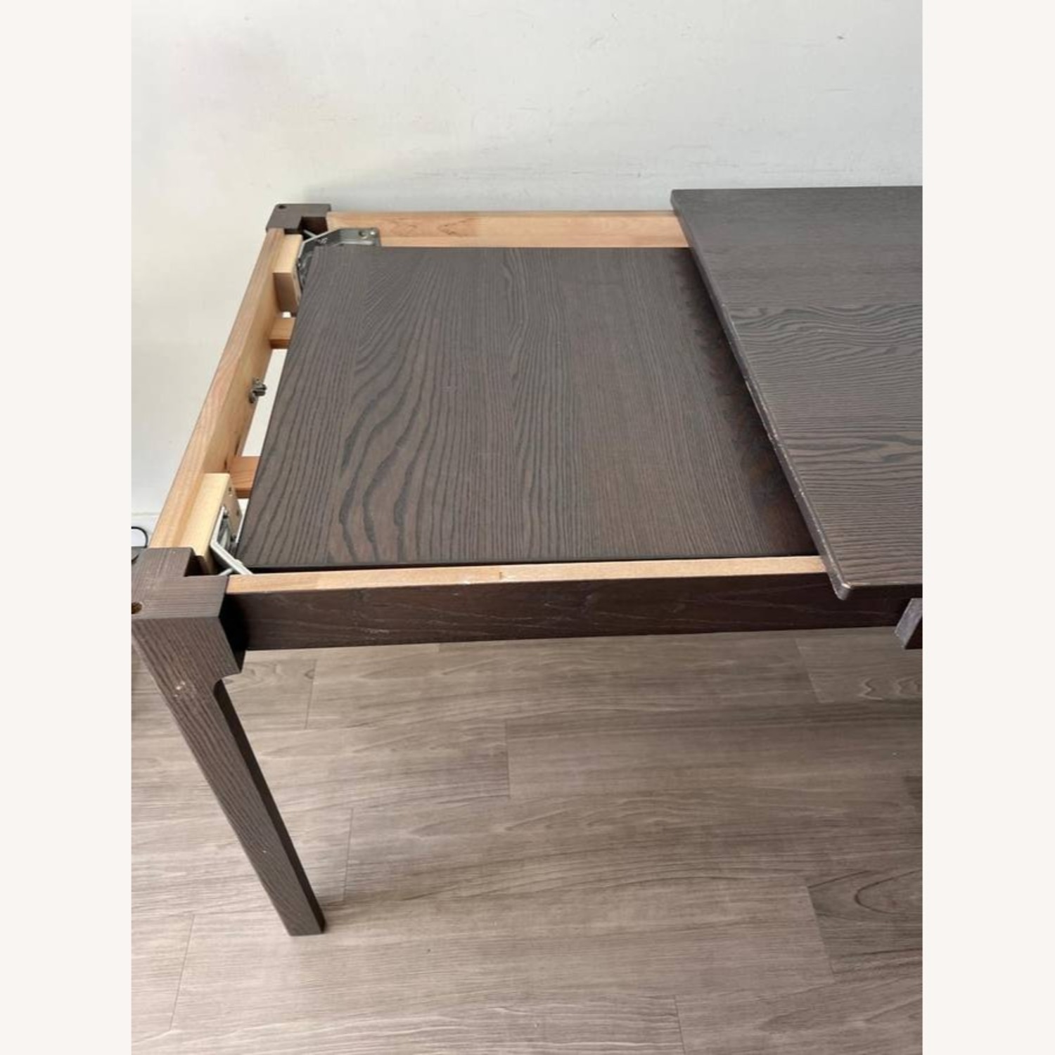 IKEA Dark Brown Wood Dining Table - image-7