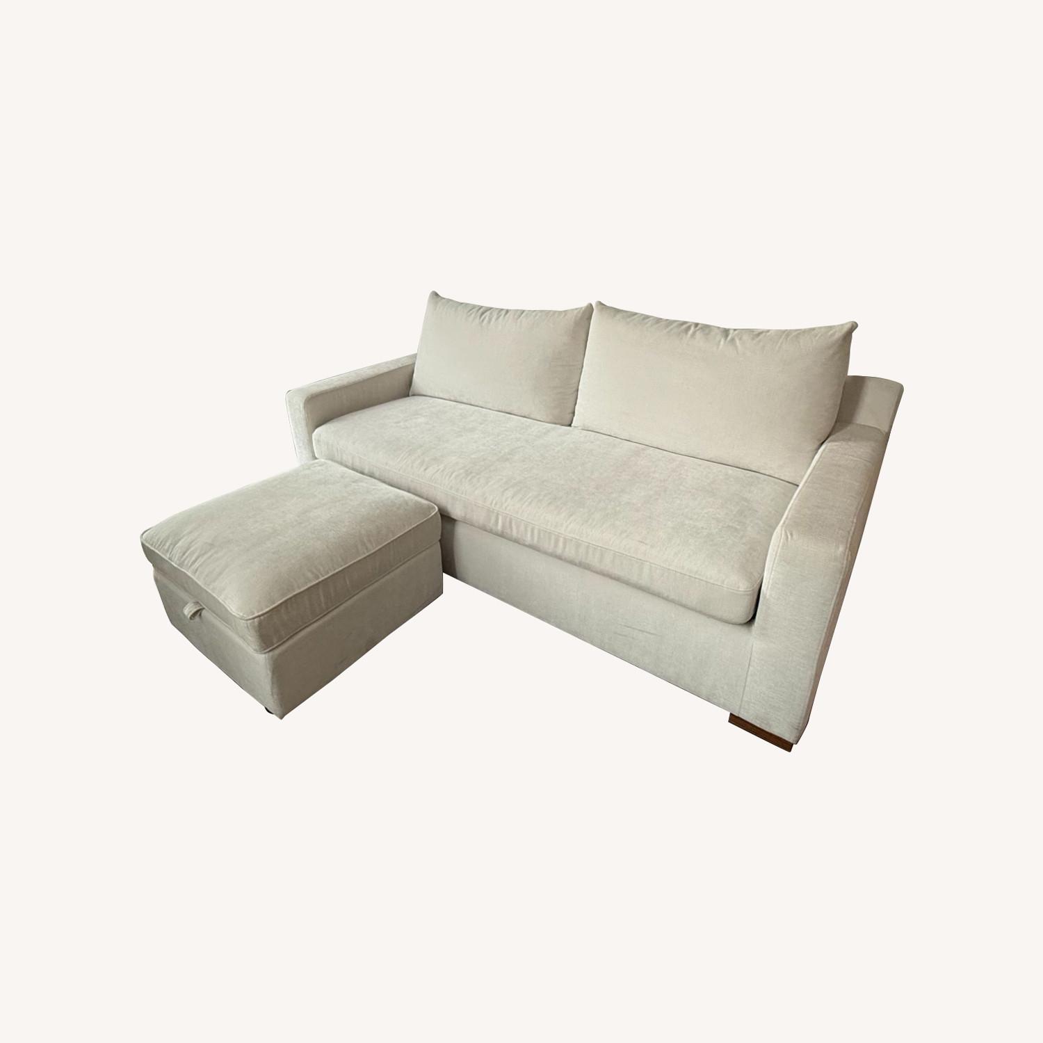 Interior Define Sleeper Sofa w Ottoman - image-0