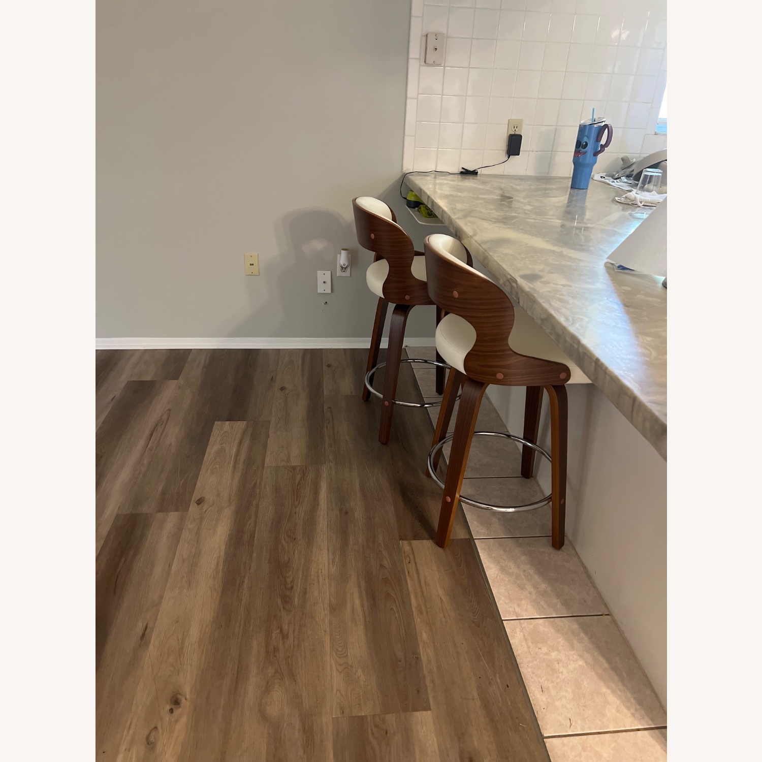 Set of 3 Counter Height Stools  - image-2