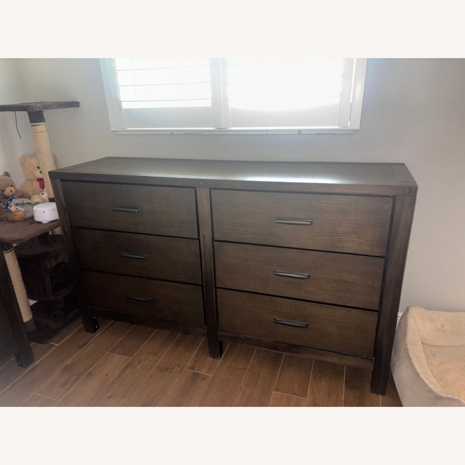 Dellbeck Dark Brown Dresser - image-1