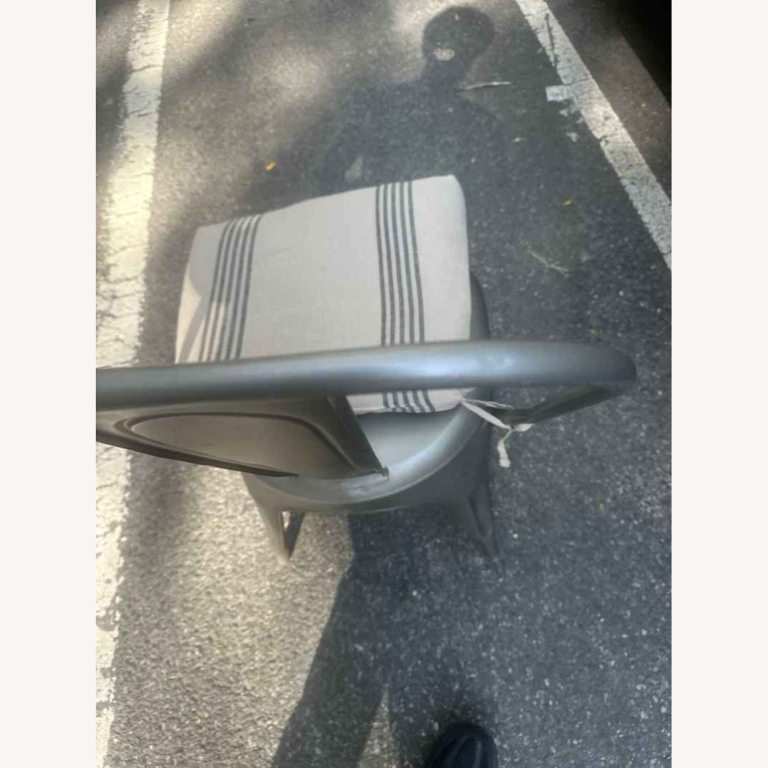 Restoration Hardware Gunmetal Remy Side Chair - image-7