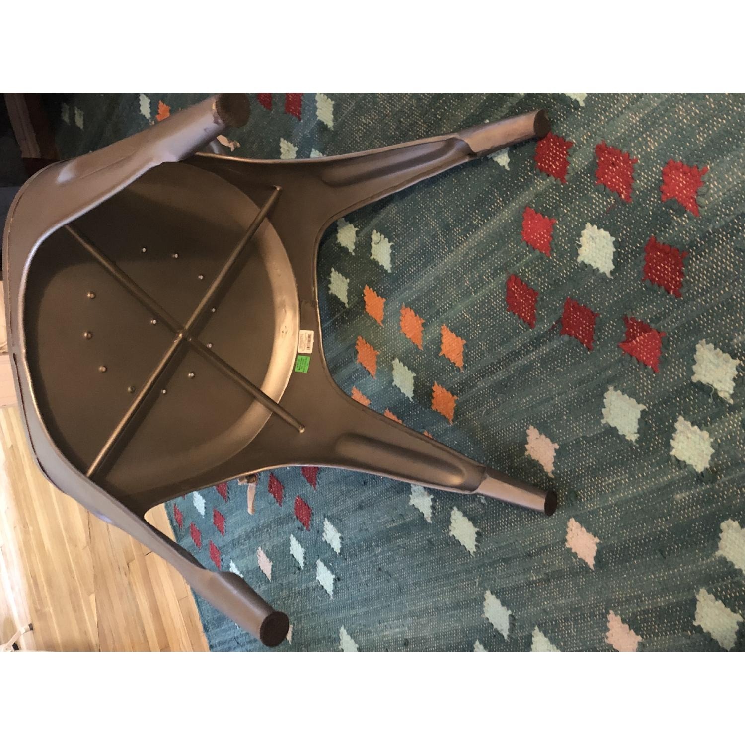 Restoration Hardware Gunmetal Remy Side Chair - image-5