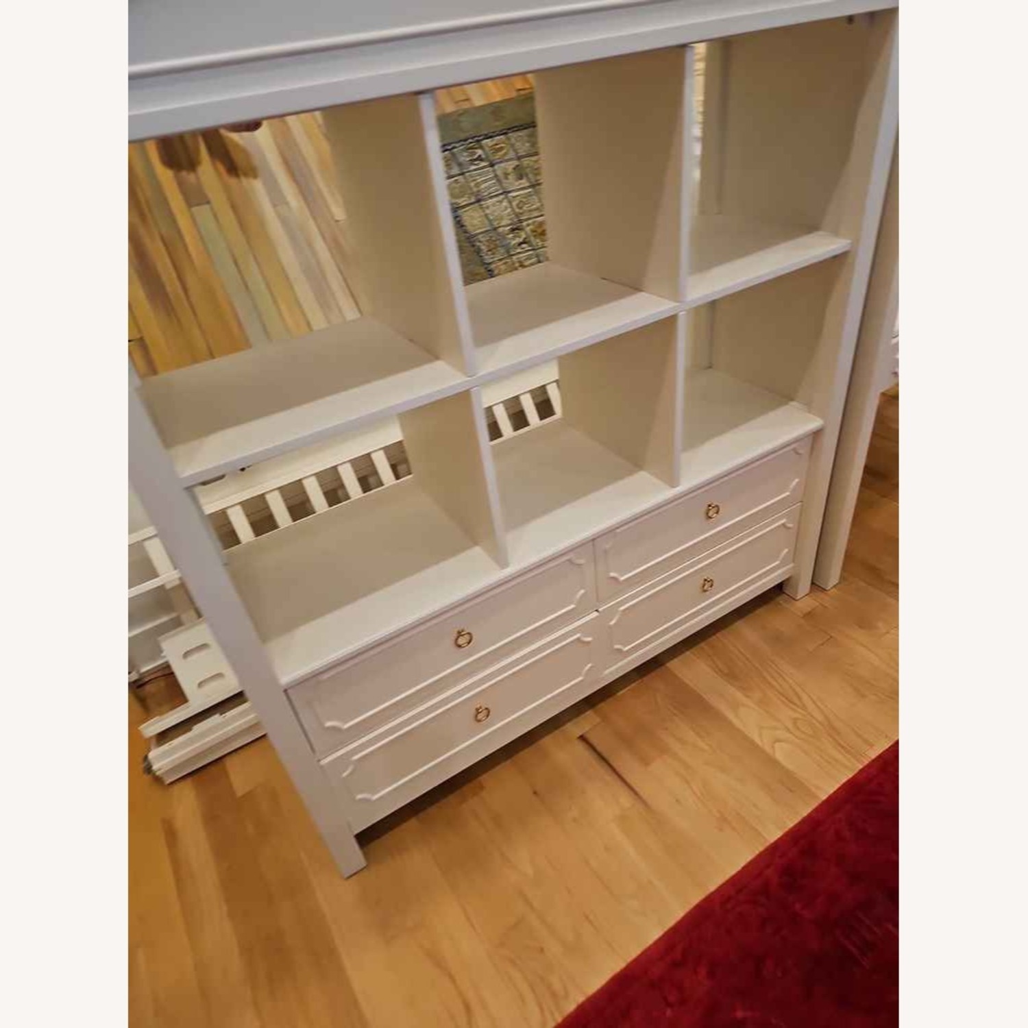 Ava Regency White Loft Bed Set - image-10