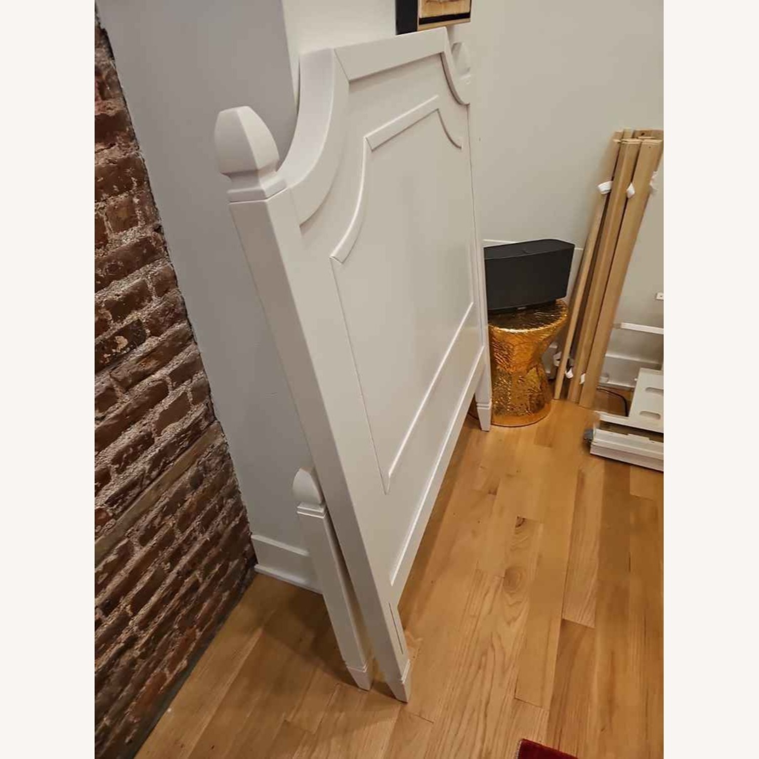 Ava Regency White Loft Bed Set - image-8