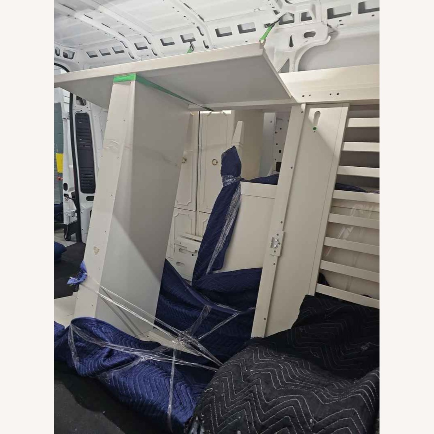 Ava Regency White Loft Bed Set - image-12