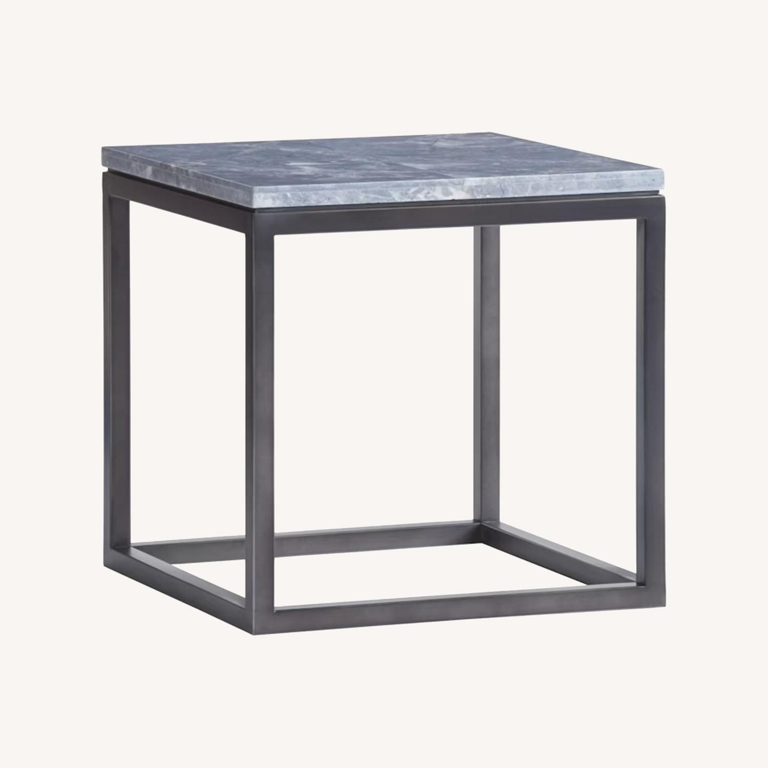Lexington Furniture Dark Gray Metal Side Table - image-0