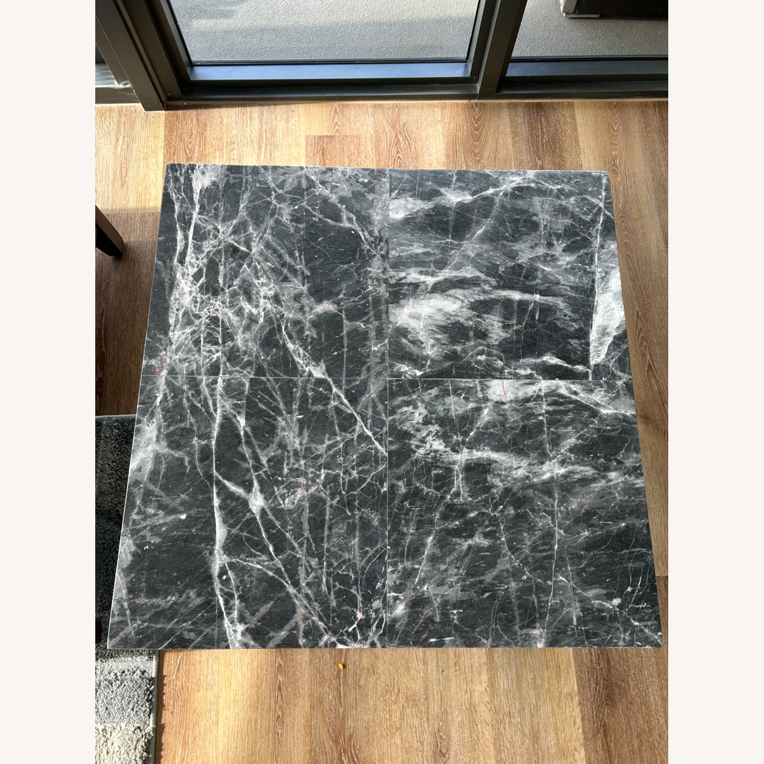 Lexington Furniture Dark Gray Metal Side Table - image-2