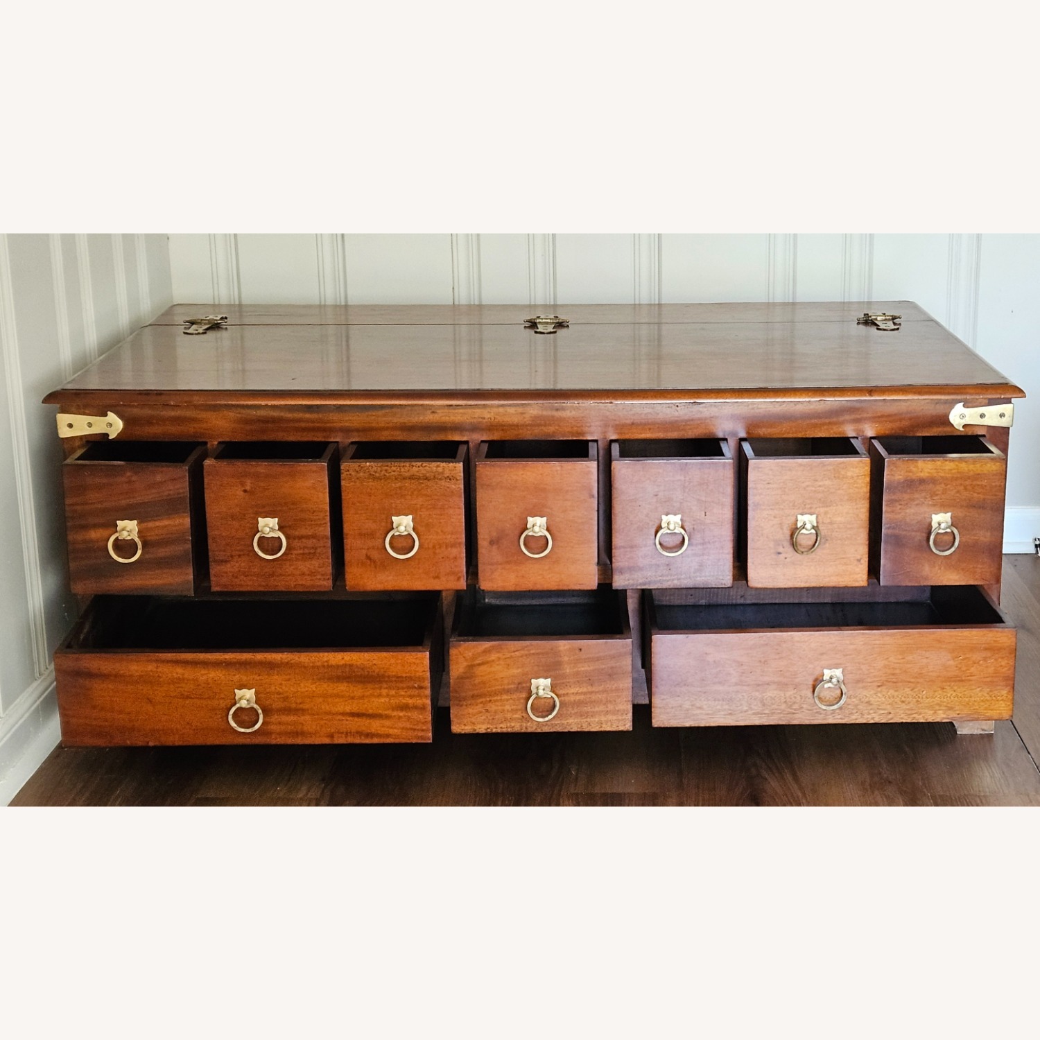 Pottery Barn Friends Apothecary Coffee Table - image-9