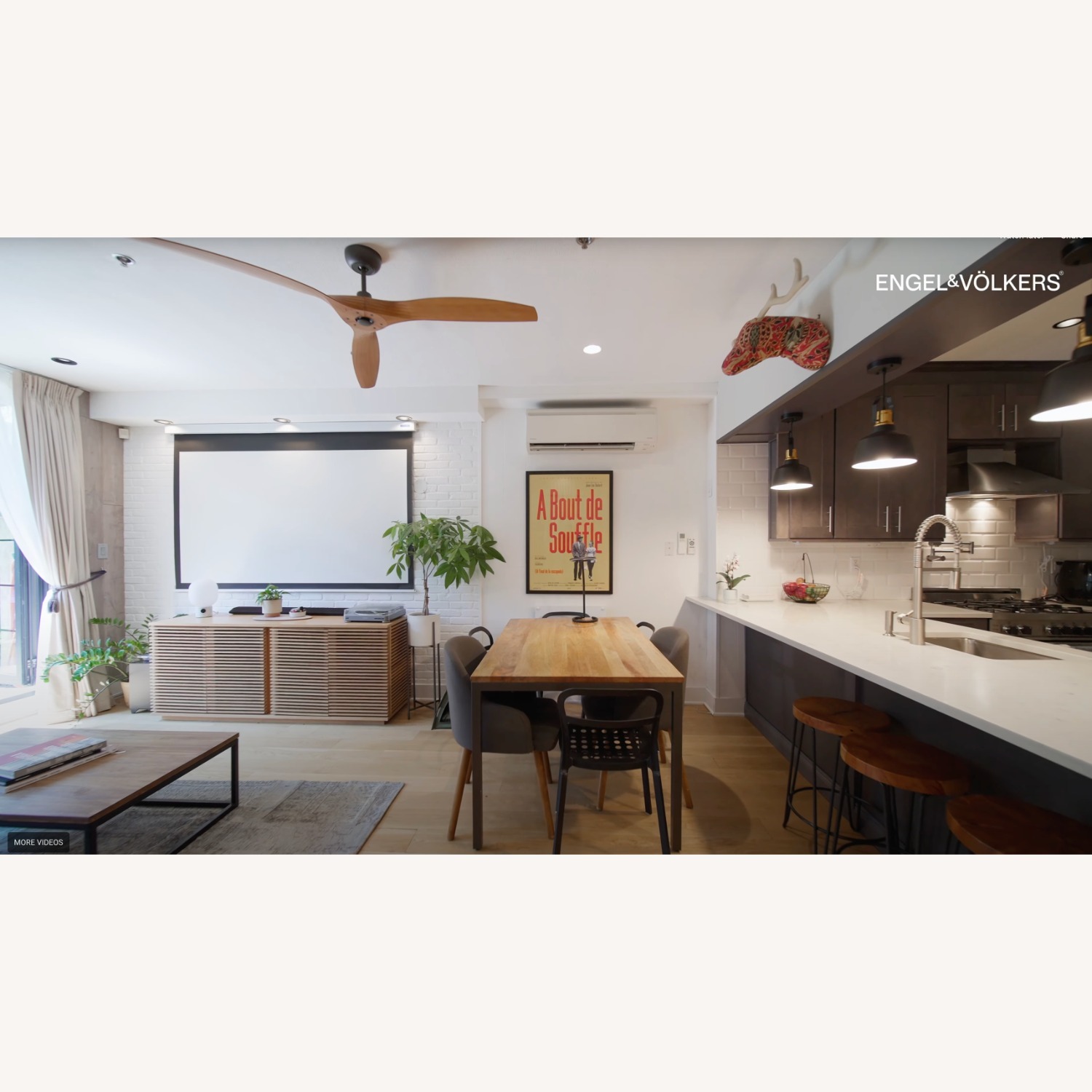 Design Within Reach Line Dark Brown Wood Media Storage - image-1