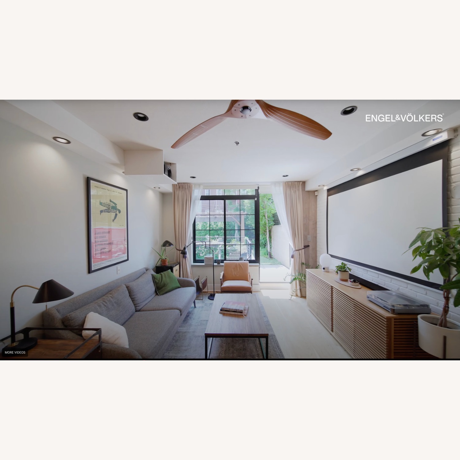 Design Within Reach Line Dark Brown Wood Media Storage - image-5