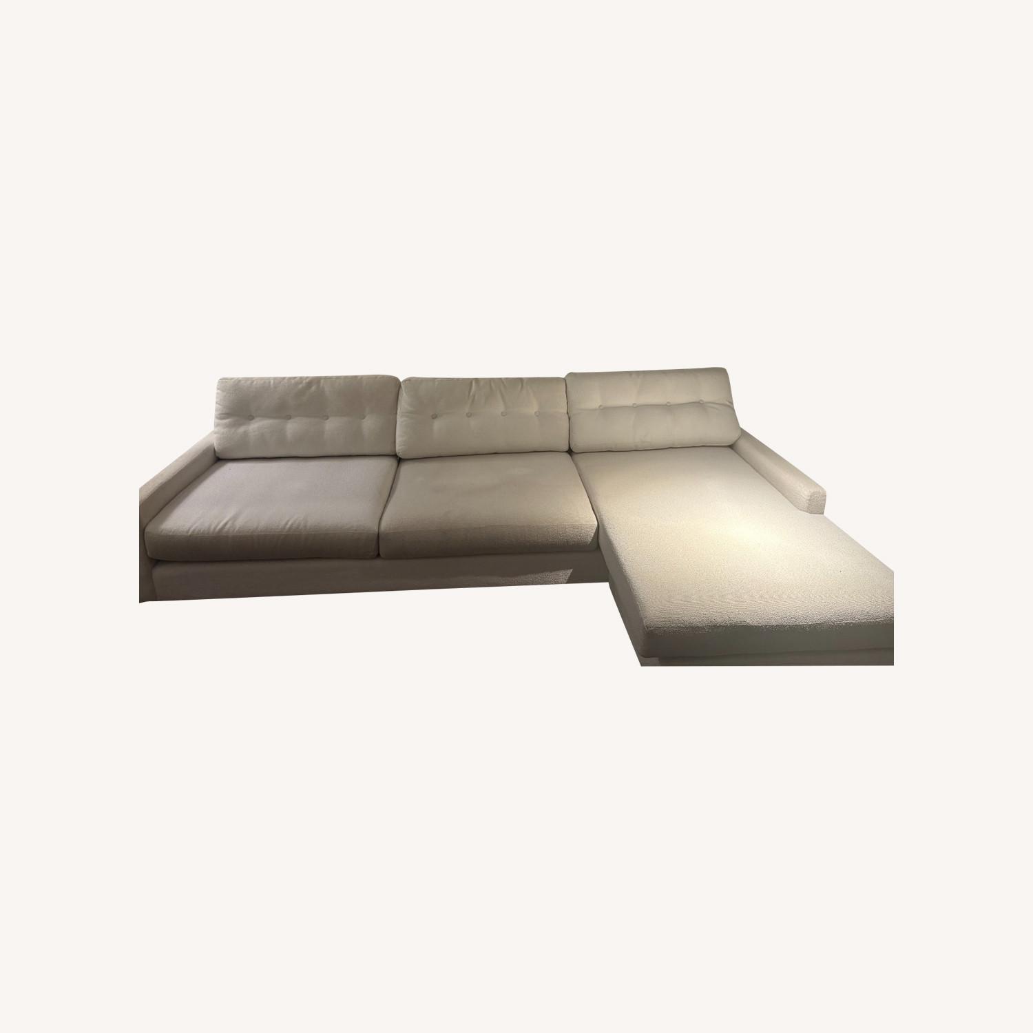 Joybird Hopson Reversible Sectional in Tussah Snow - image-10
