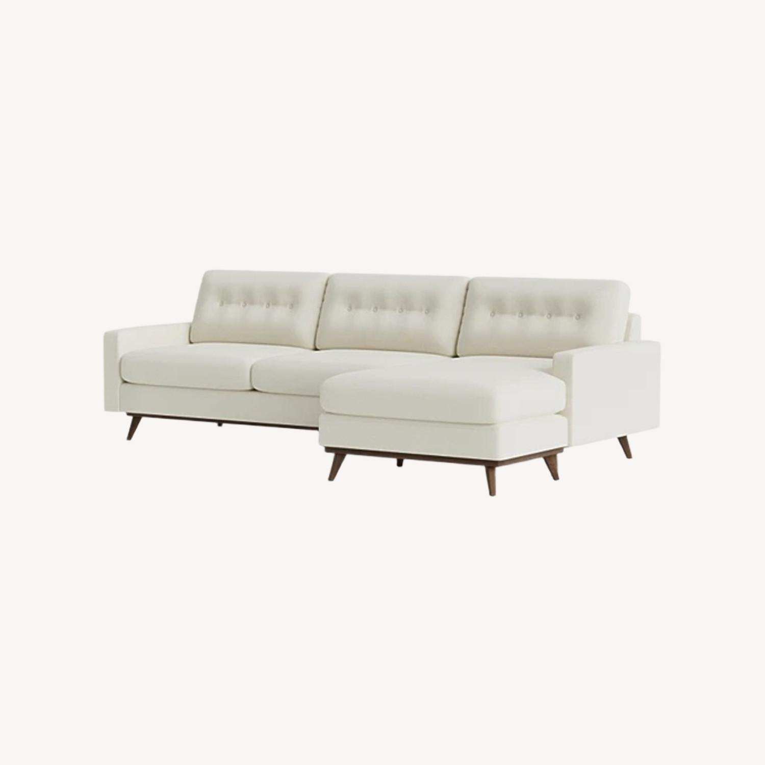 Joybird Hopson Reversible Sectional in Tussah Snow - image-0