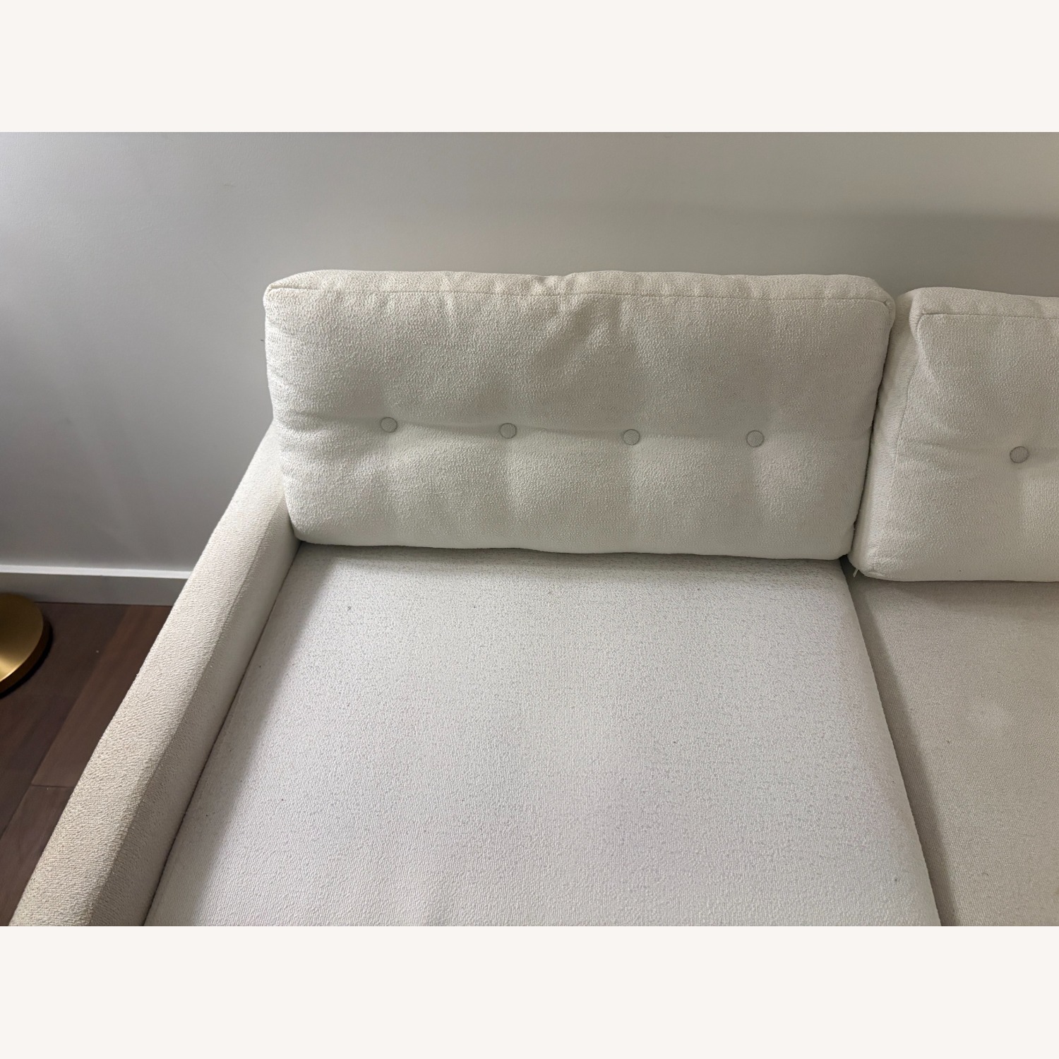 Joybird Hopson Reversible Sectional in Tussah Snow - image-4