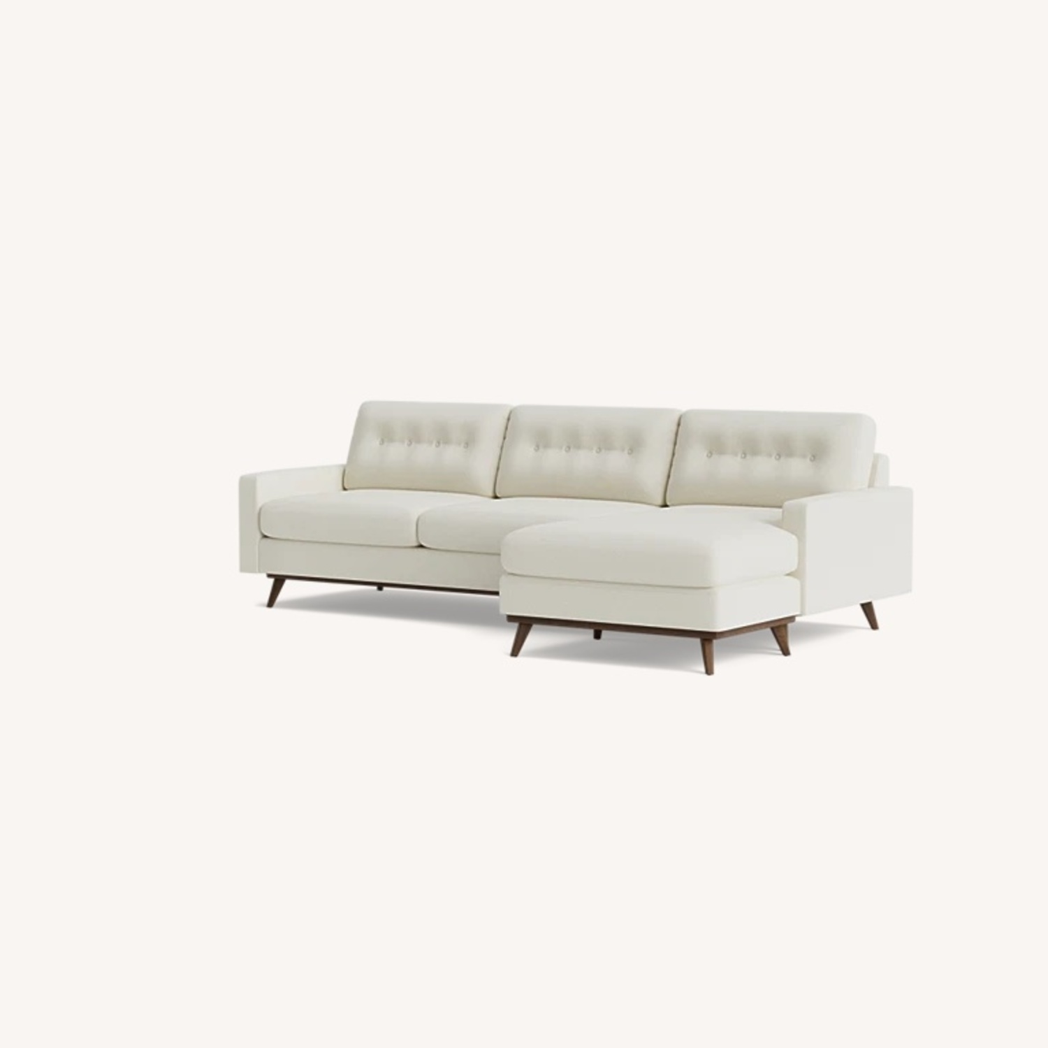 Joybird Hopson Reversible Sectional in Tussah Snow - image-9