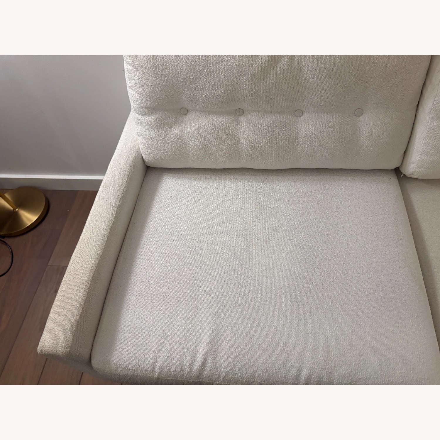 Joybird Hopson Reversible Sectional in Tussah Snow - image-8